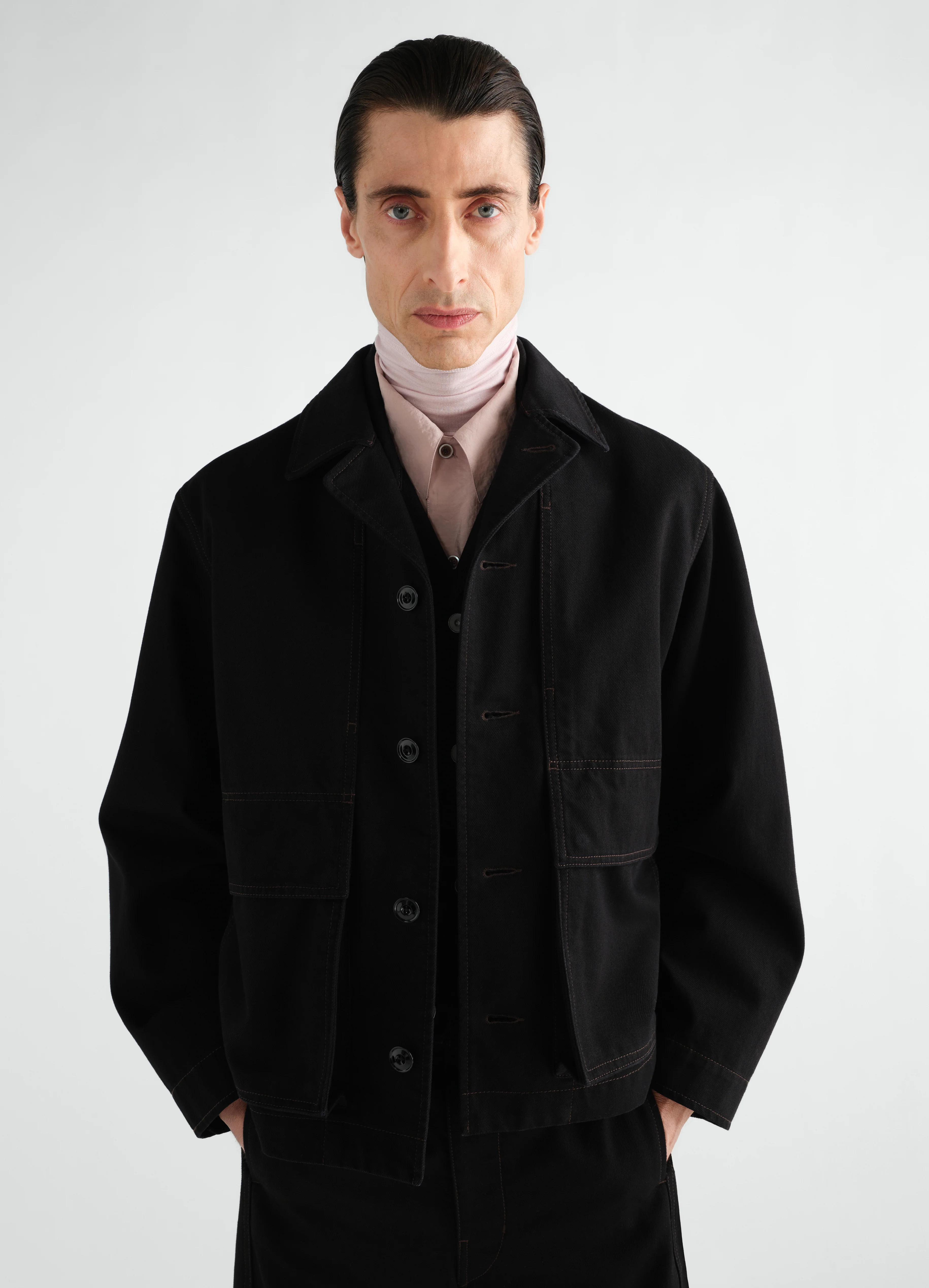 BOXY JACKET IN DENIM - Image 4