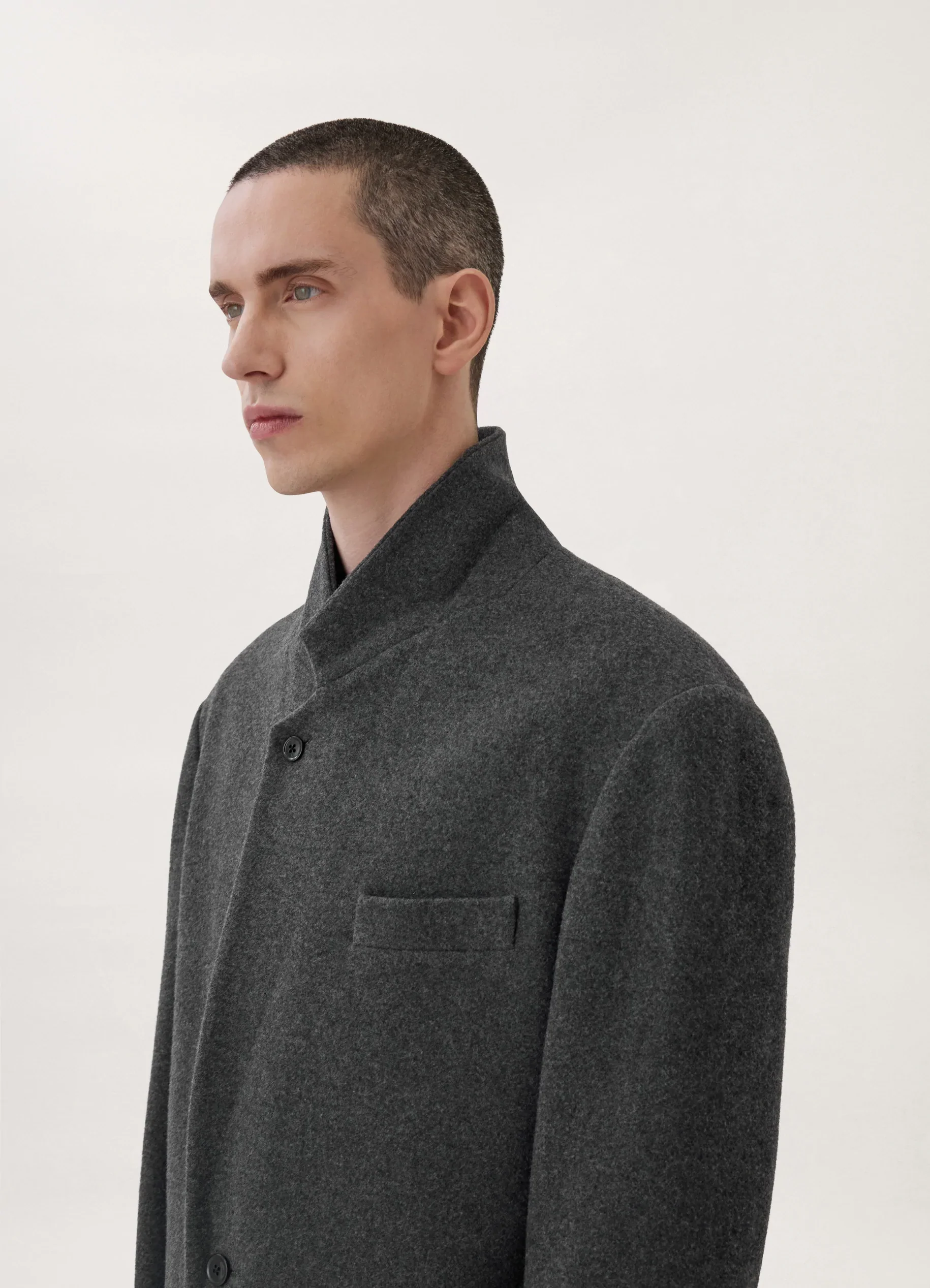 BOXY SINGLE BREASTED JACKET - Image 6
