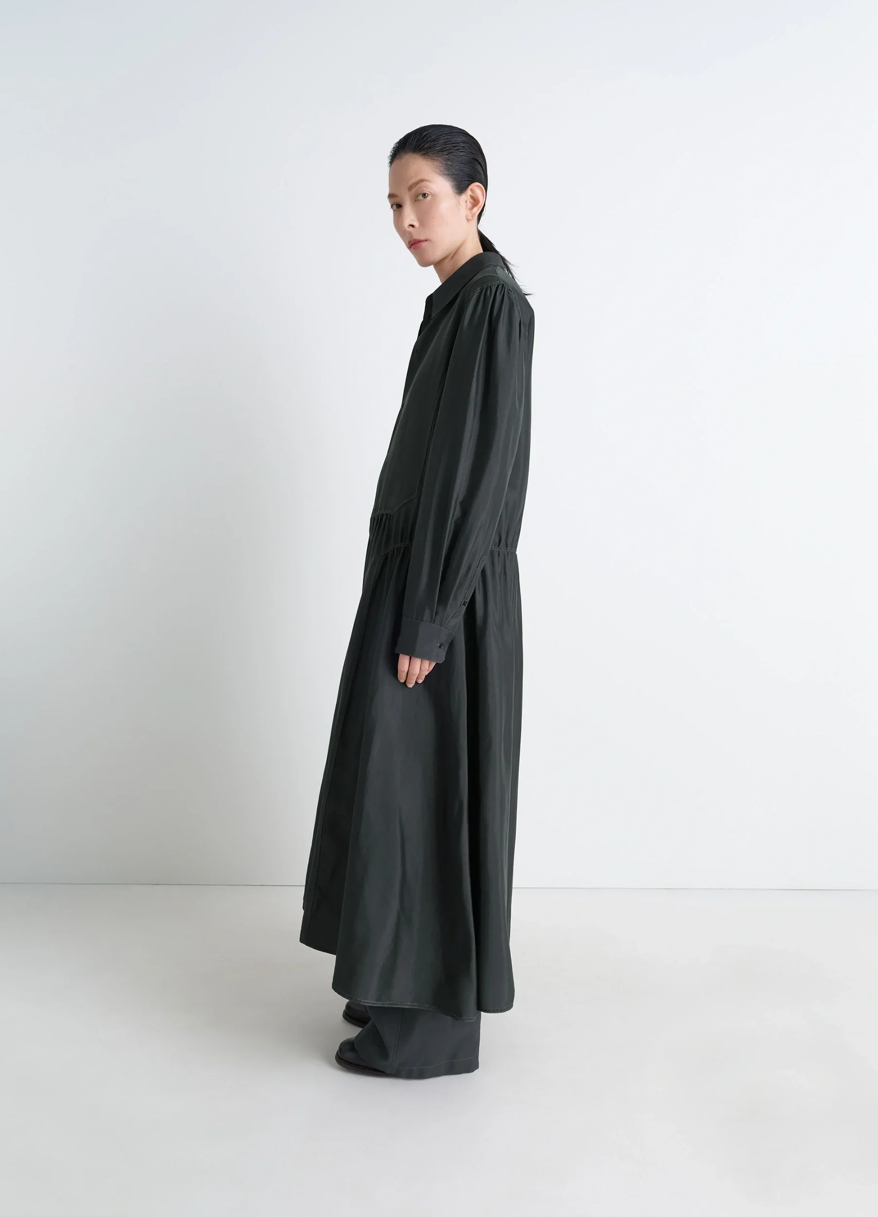 BUTTONED DRESS - Image 3