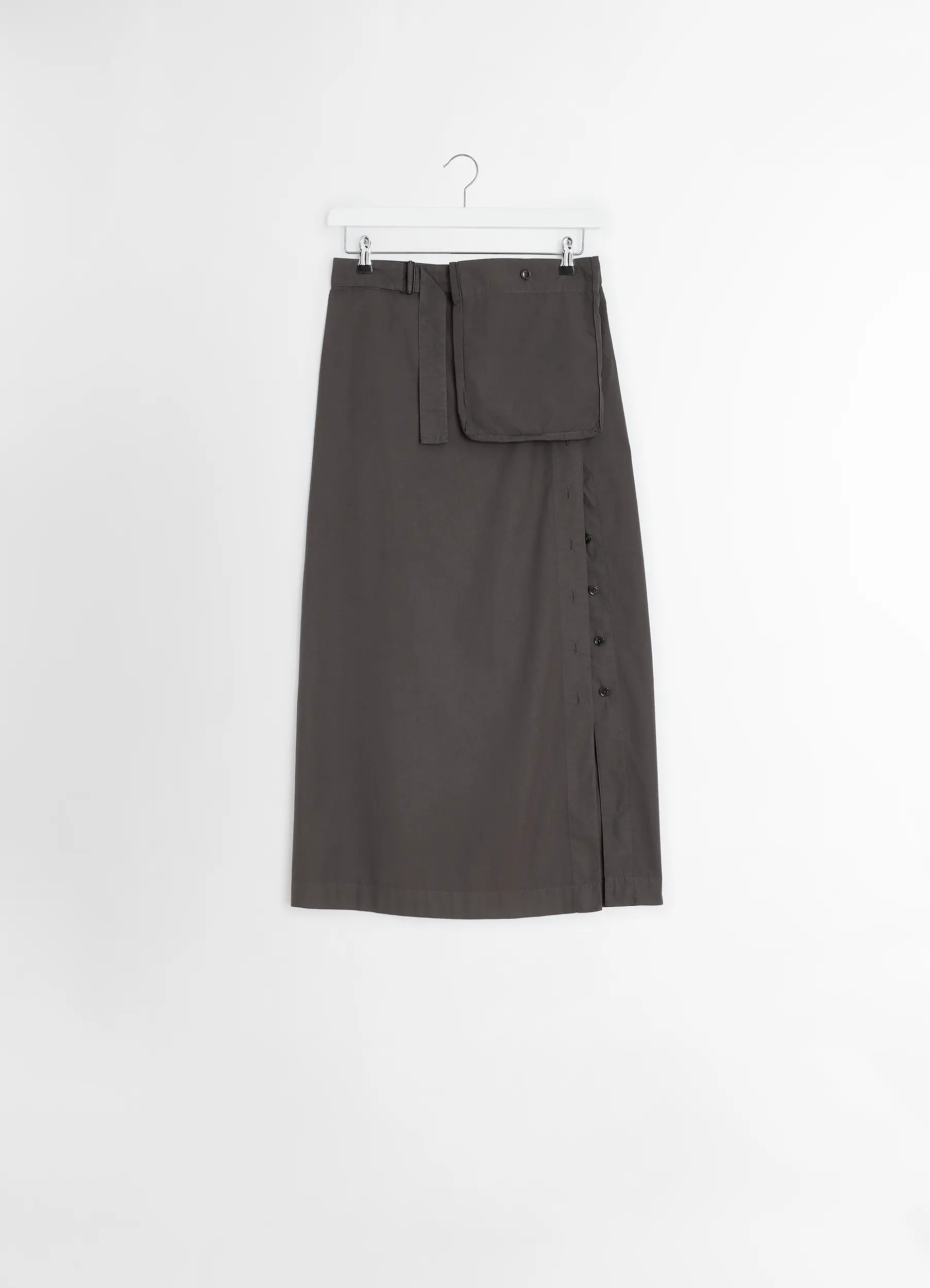 BUTTONED LONG SKIRT - Image 6