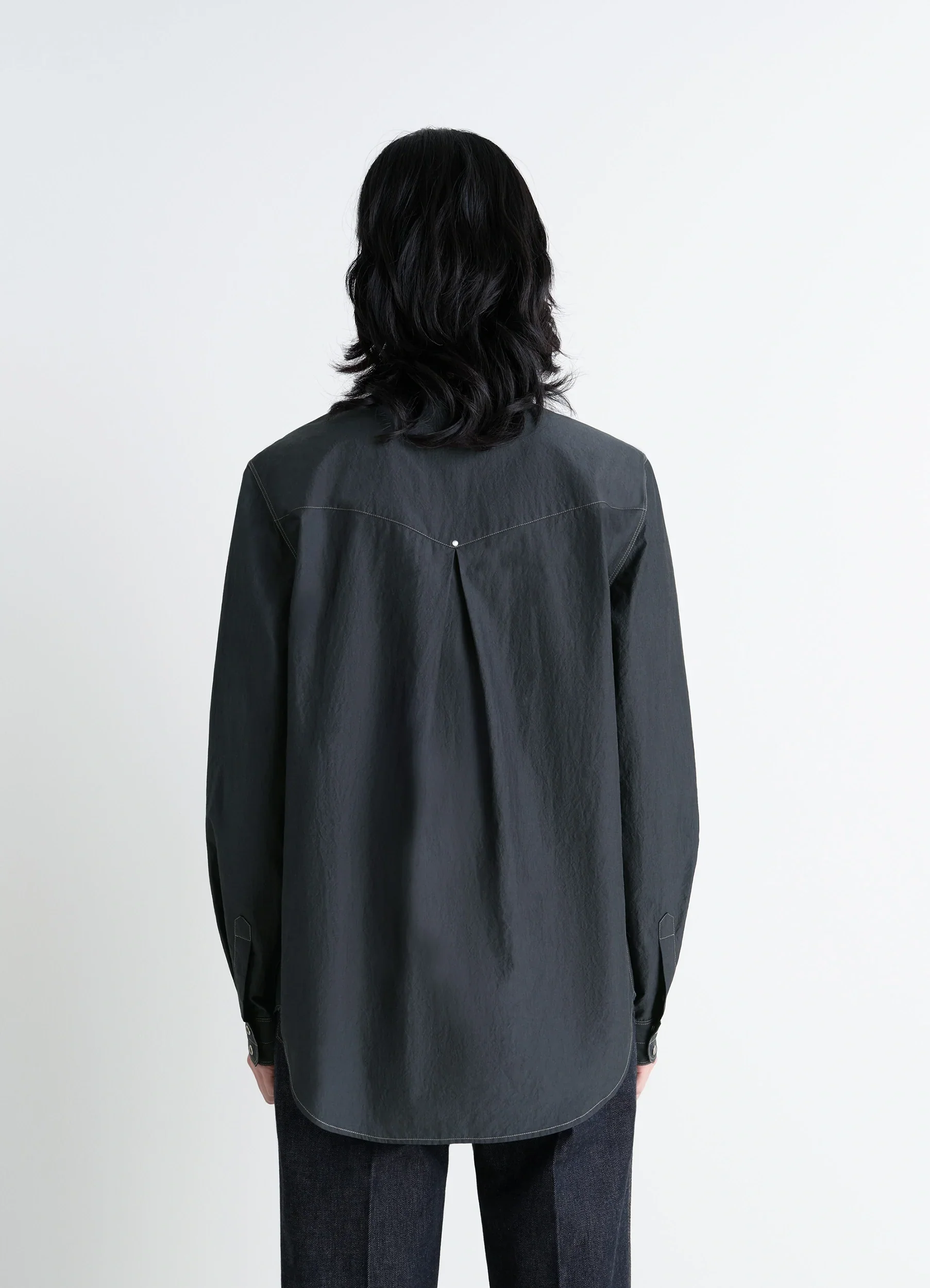 CHEST-POCKET FITTED SHIRT - Image 3