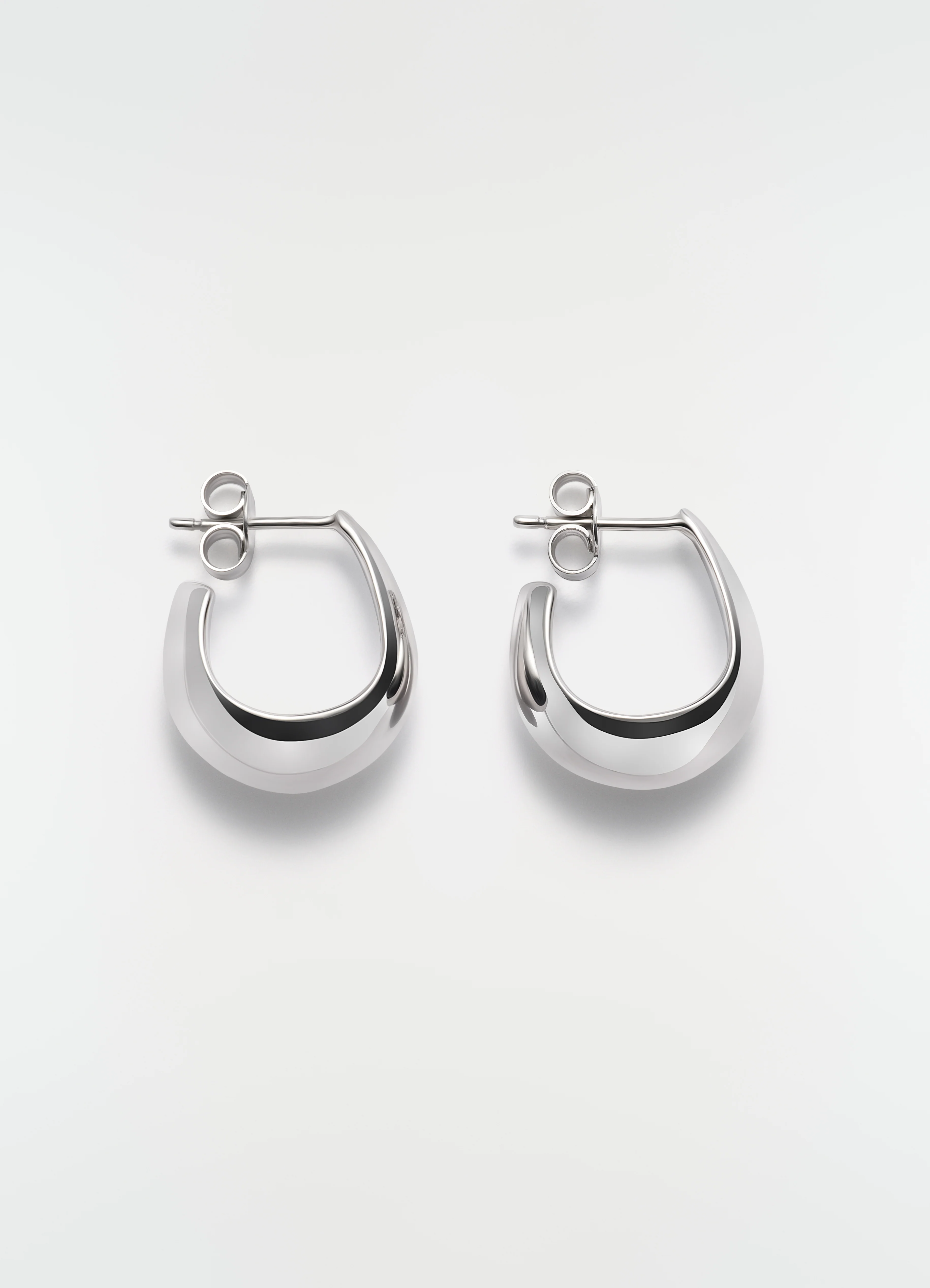 CURVED MINI DROP IN SILVER