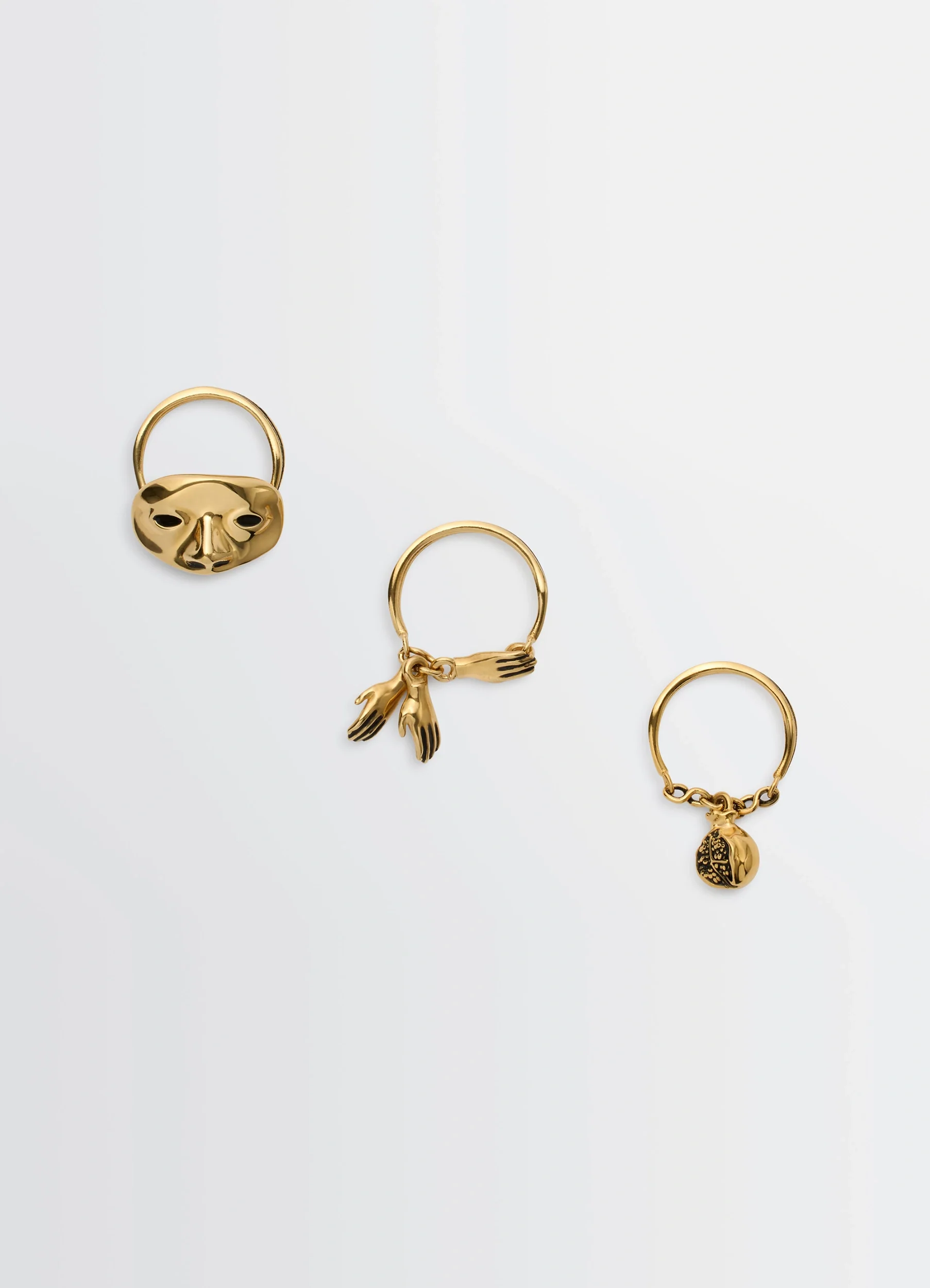 ESTAMPE TRIO RINGS