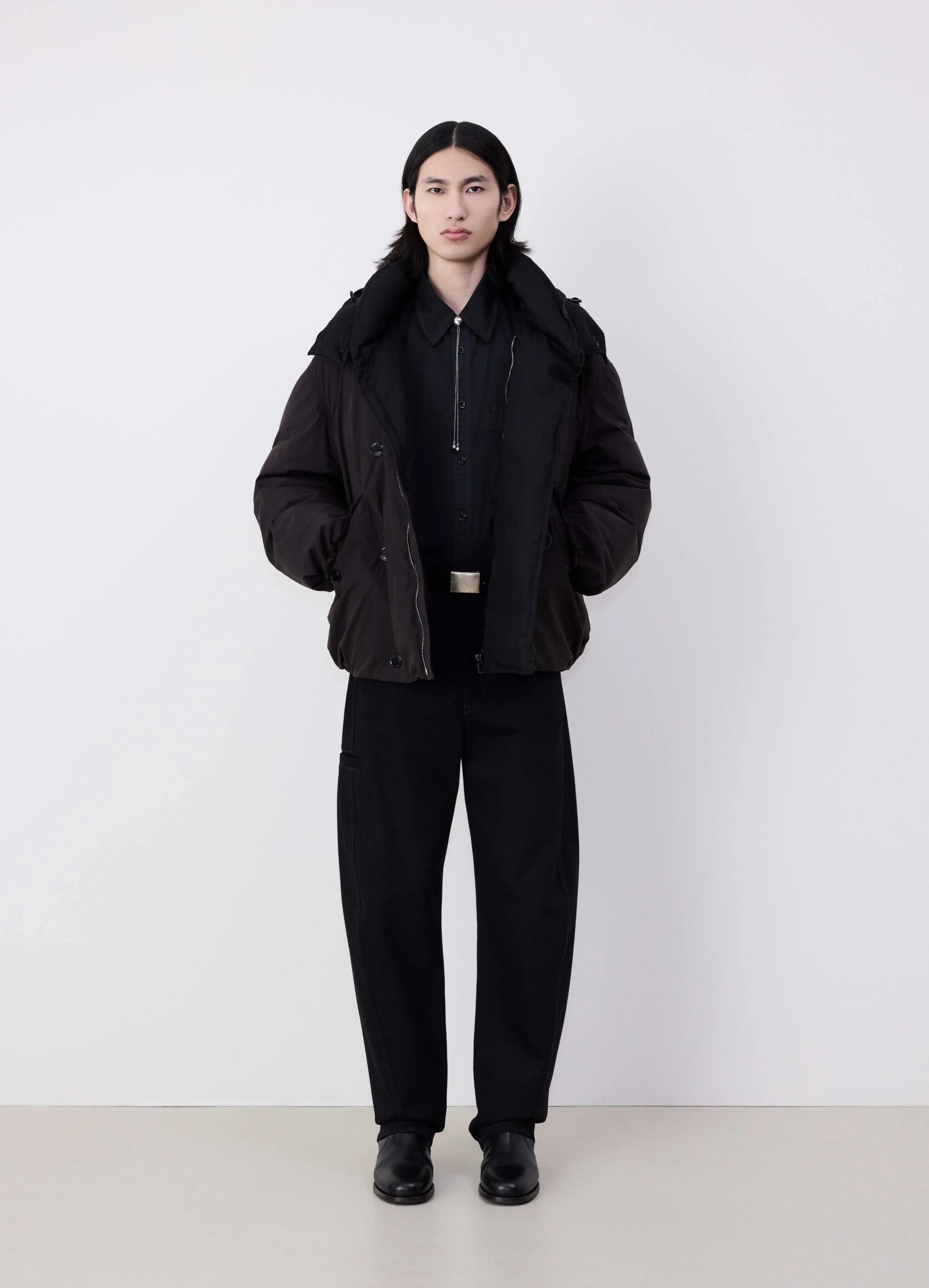 HOODED PUFFER BLOUSON - Image 2