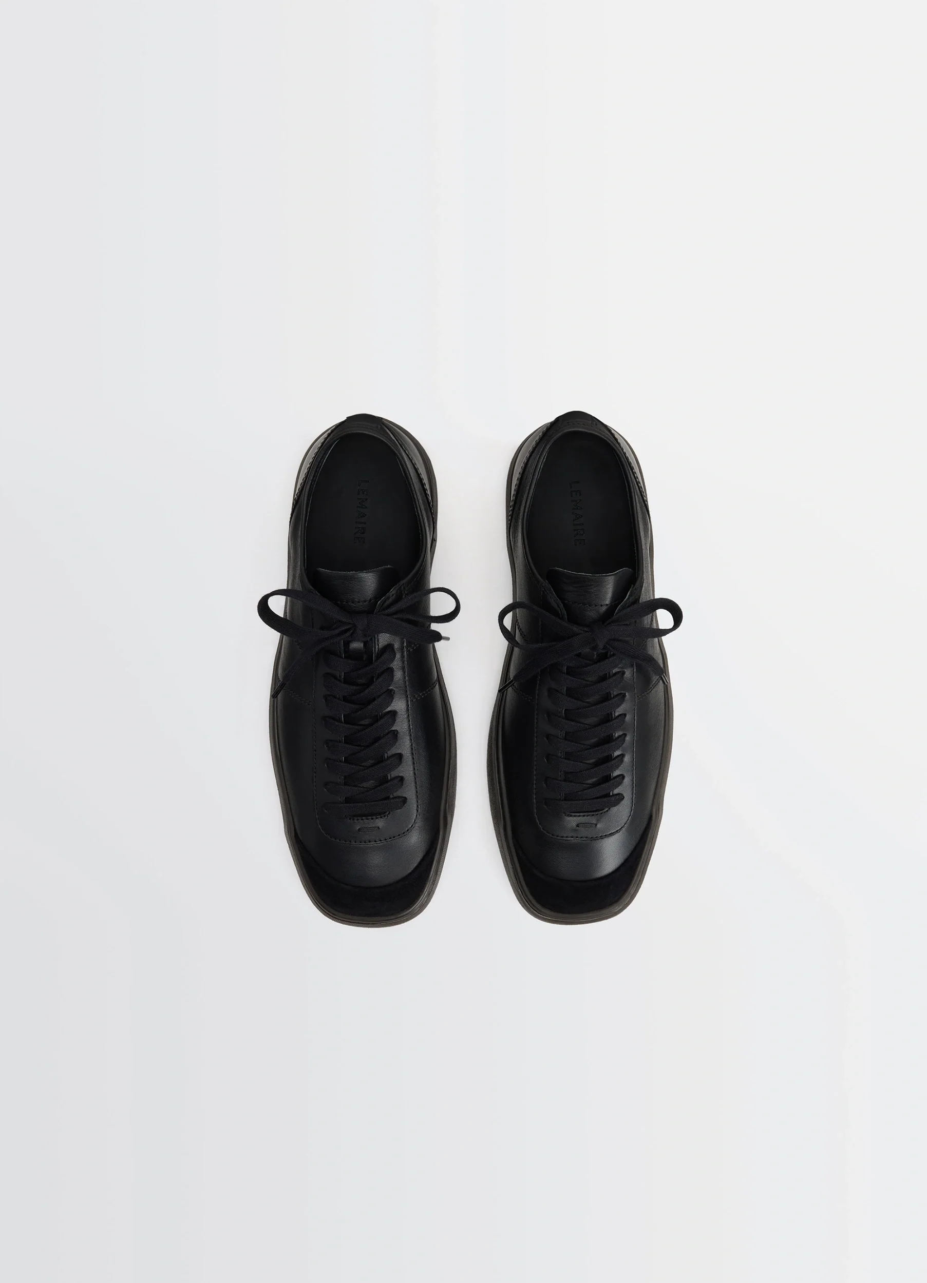 LINOLEUM BASIC LACED UP TRAINERS - Image 5