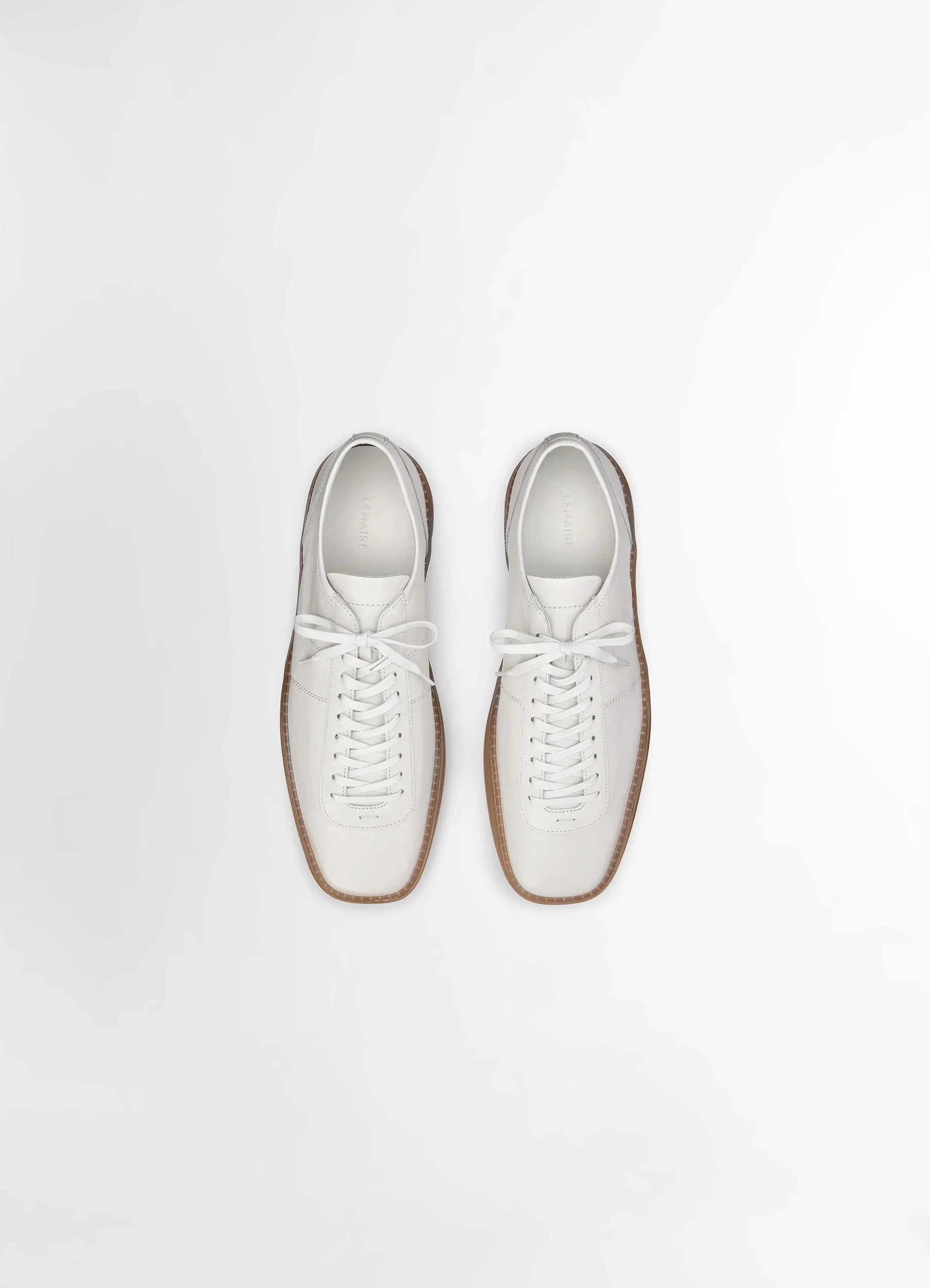 LINOLEUM LACED UP TRAINERS - Image 5
