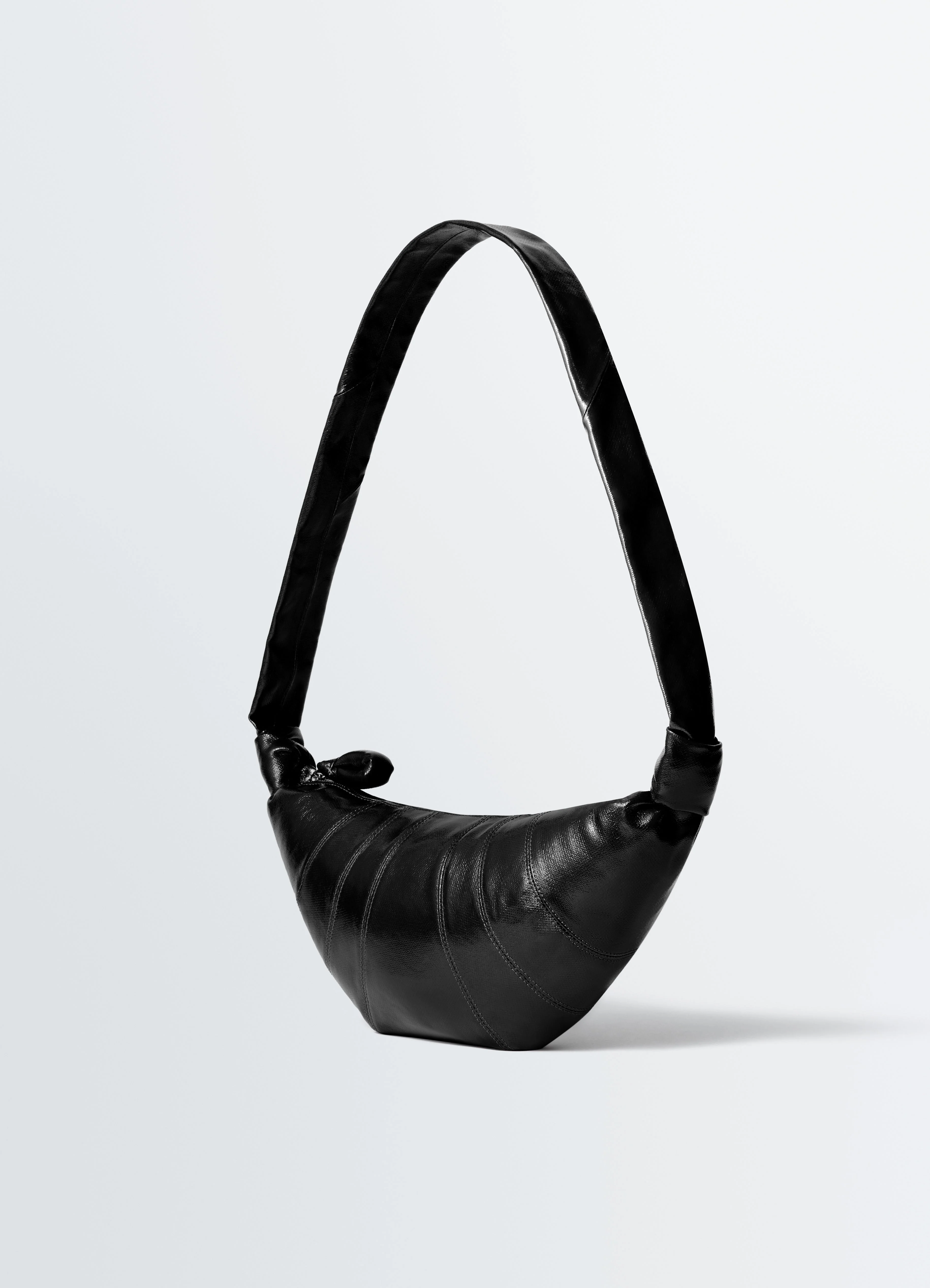 MEDIUM CROISSANT BAG IN COATED COTTON - Image 4
