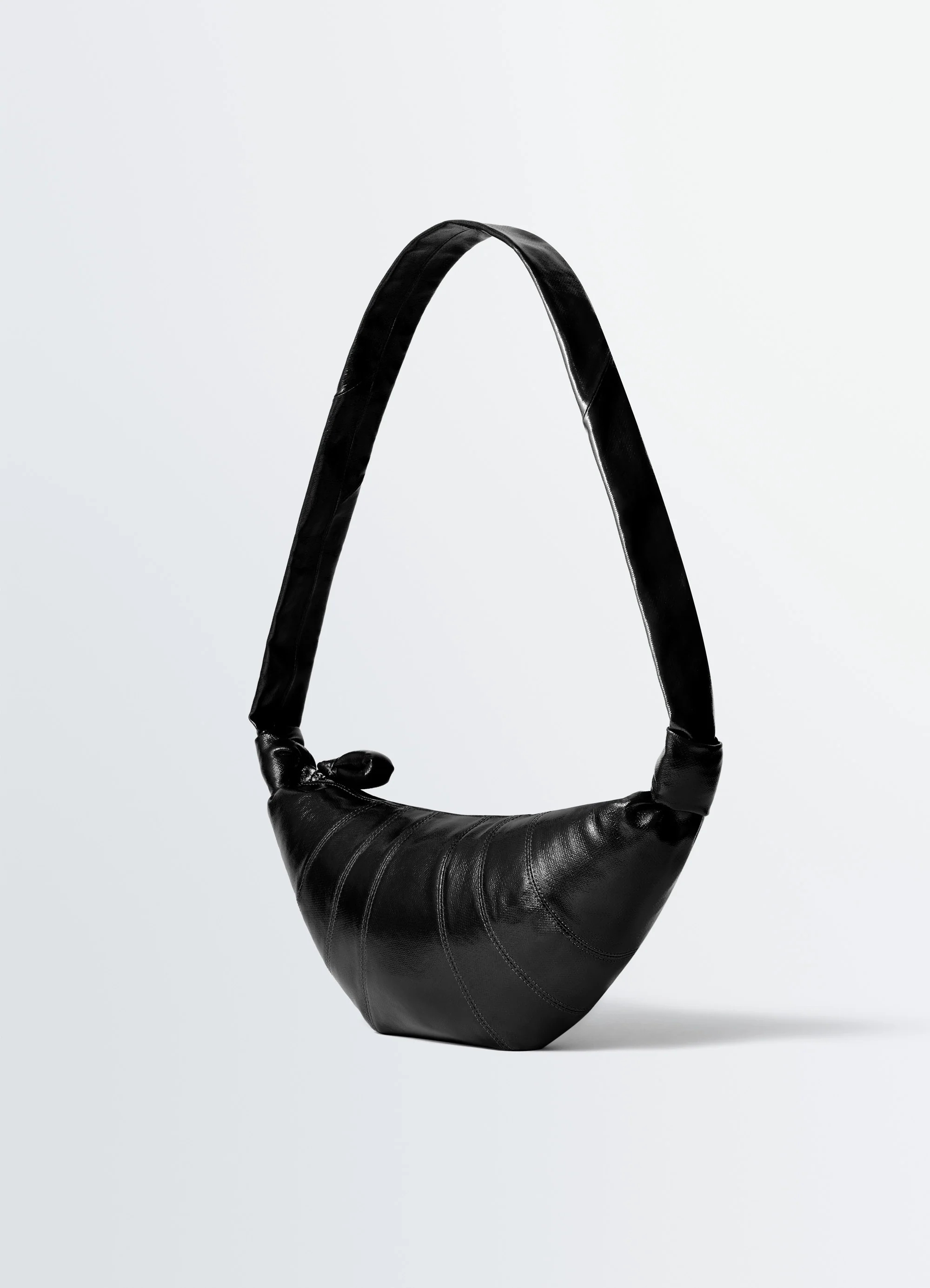 MEDIUM CROISSANT BAG IN COATED COTTON - Image 9