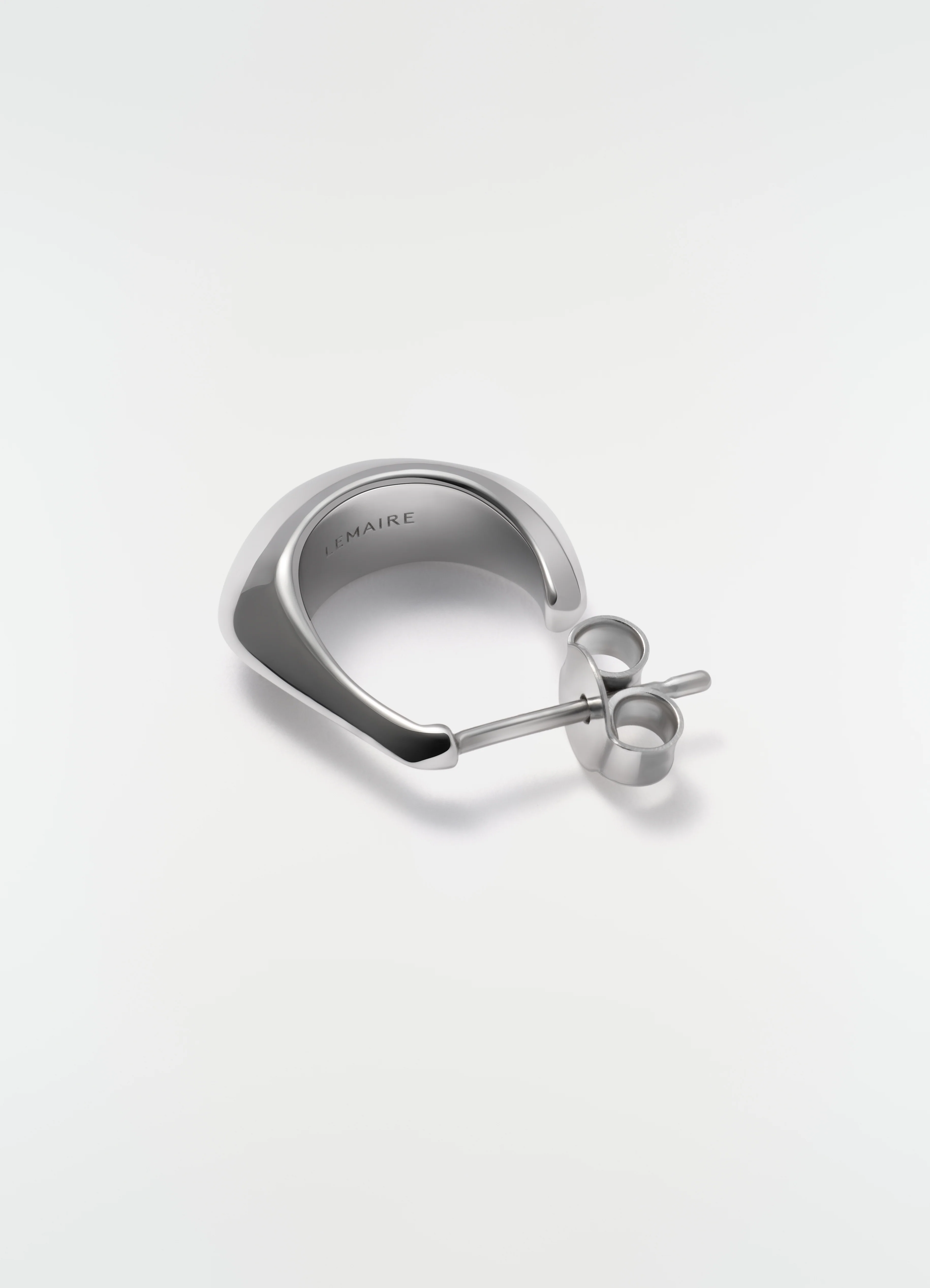 MINI DROP EARRING IN SILVER - Image 3
