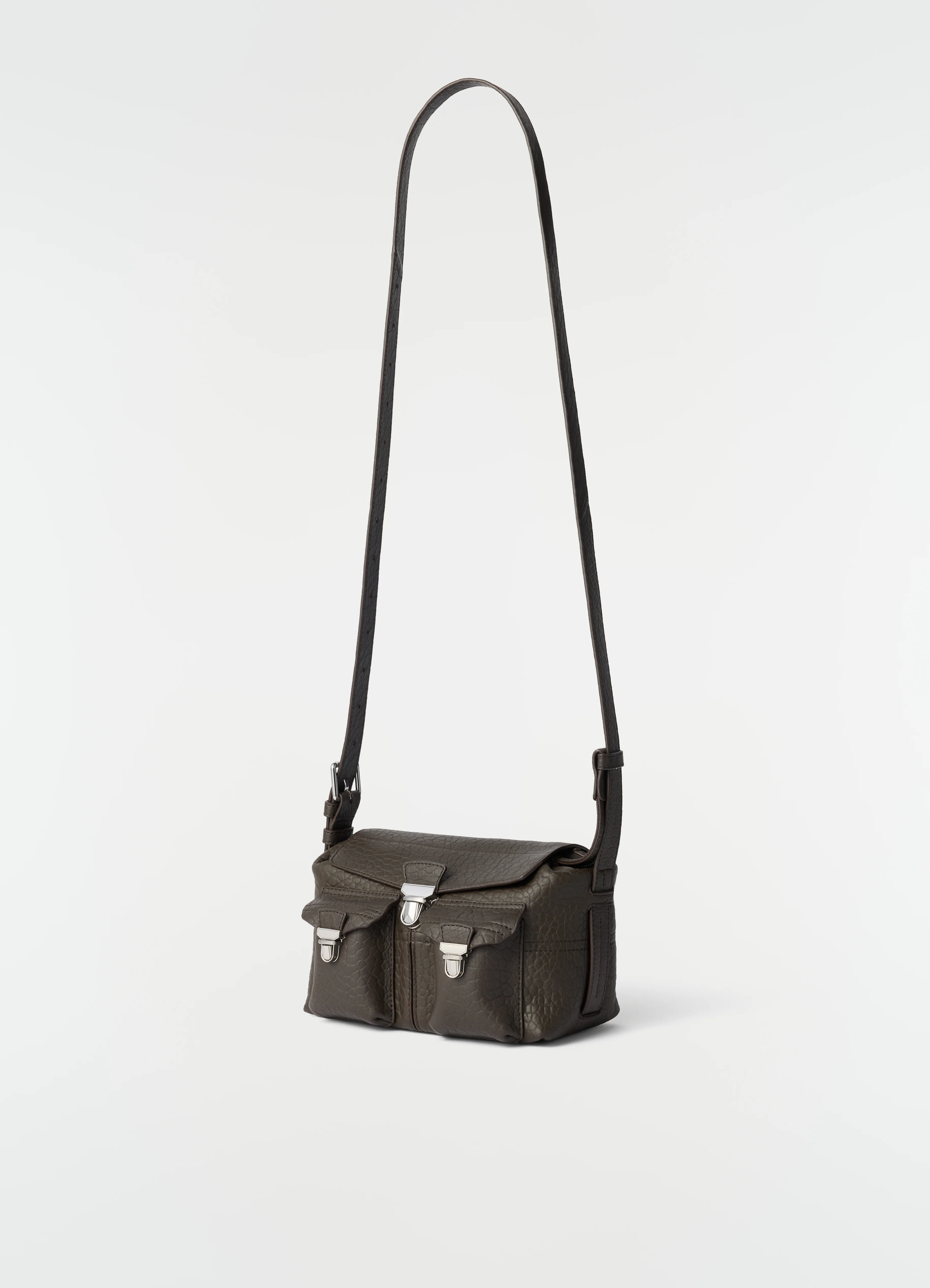 MINI SOFT GEAR BAG IN BUBBLE LAMBSKIN - Image 4