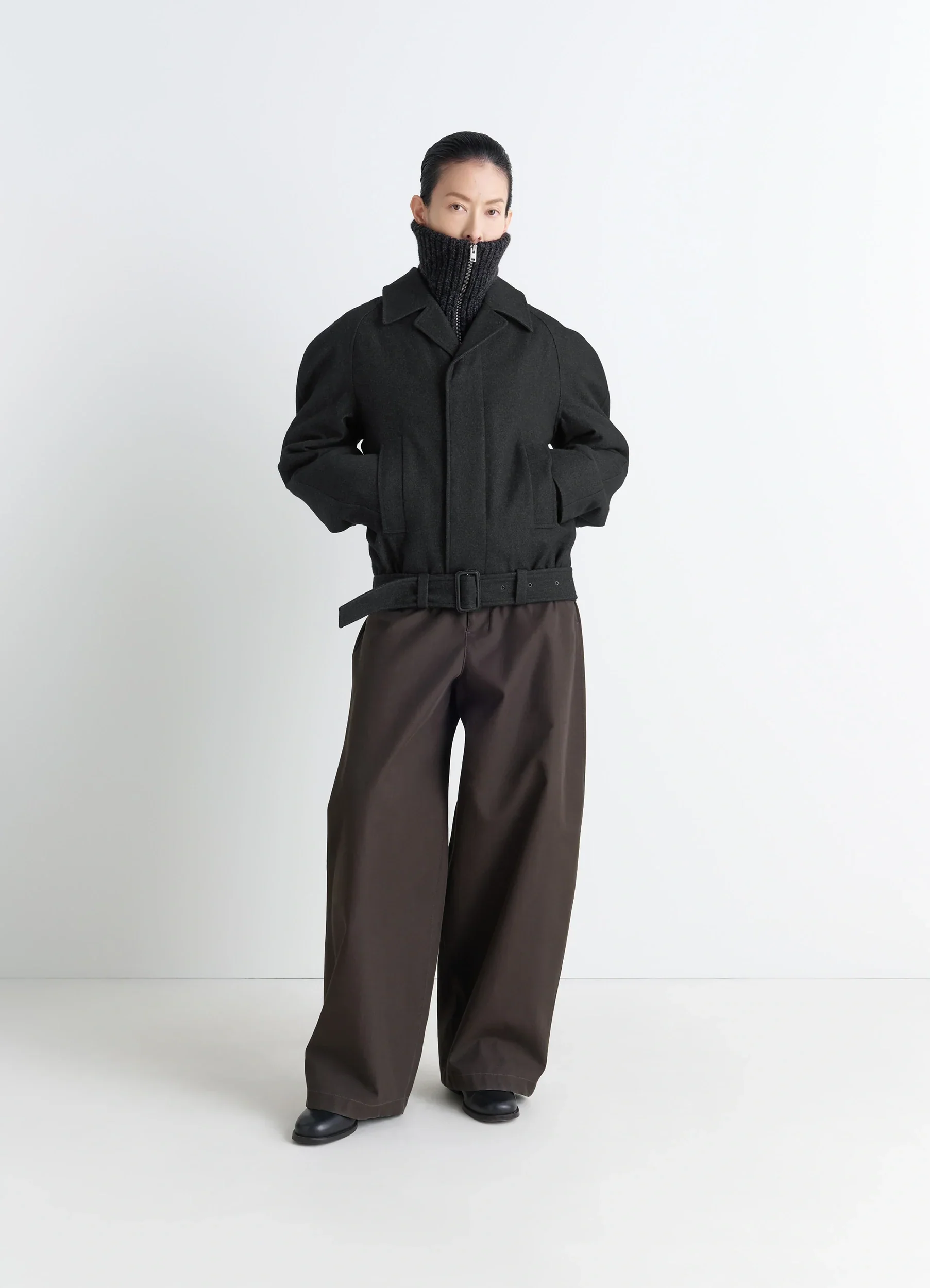 RAGLAN SLEEVE SHORT COAT - Image 2