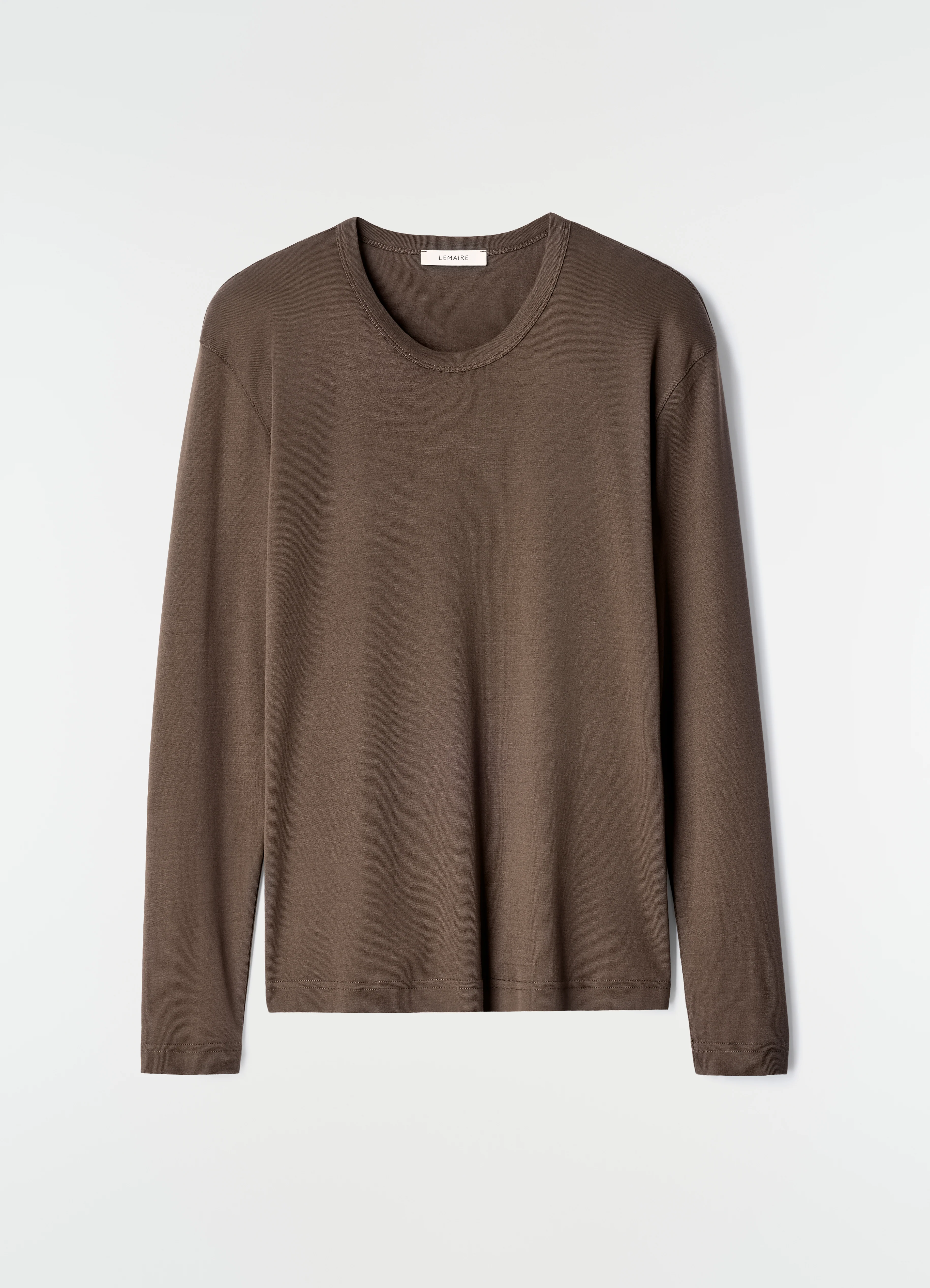 RIB LONG SLEEVE TOP IN JERSEY - Image 3