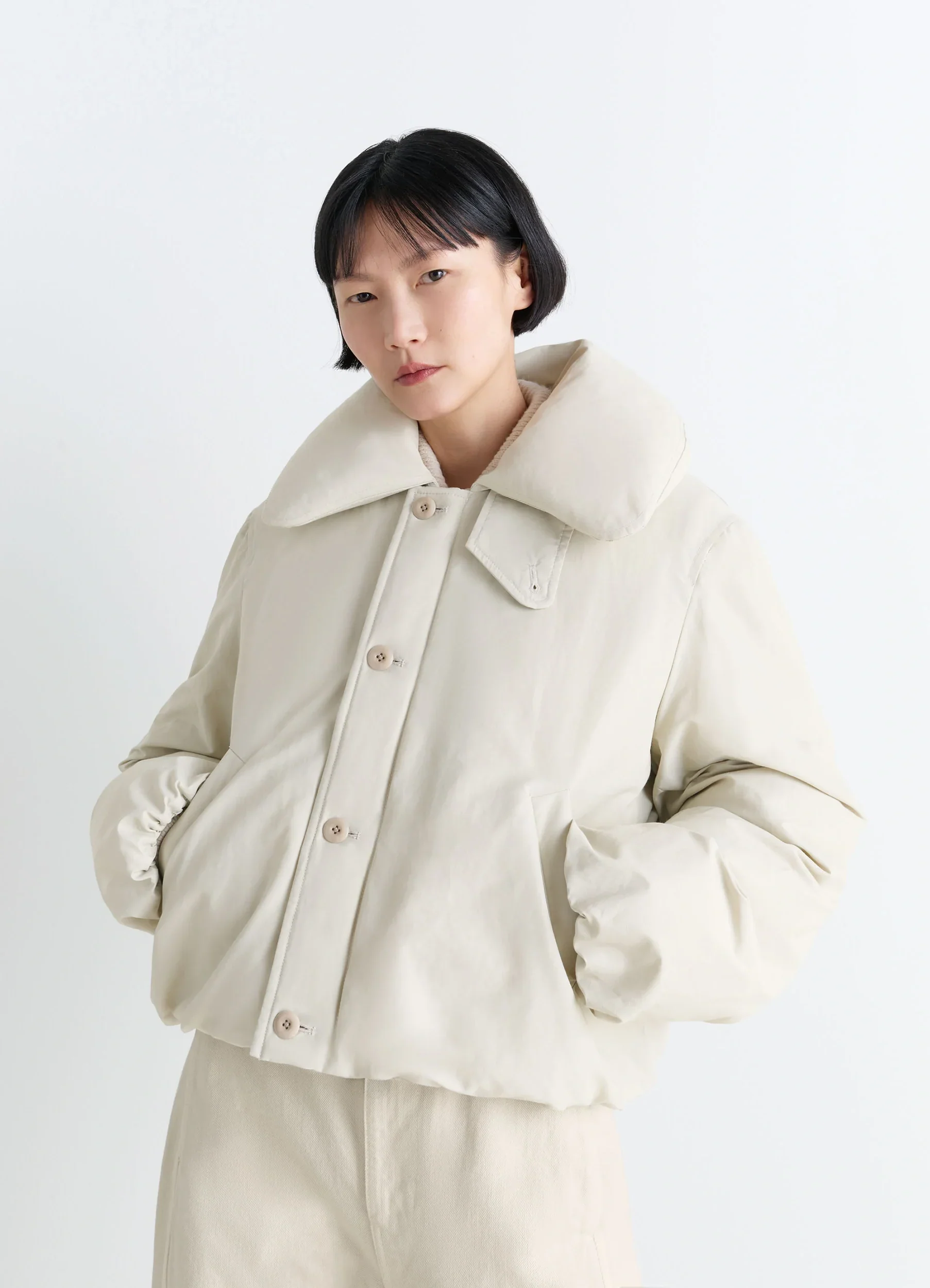 SHORT PUFFER BLOUSON