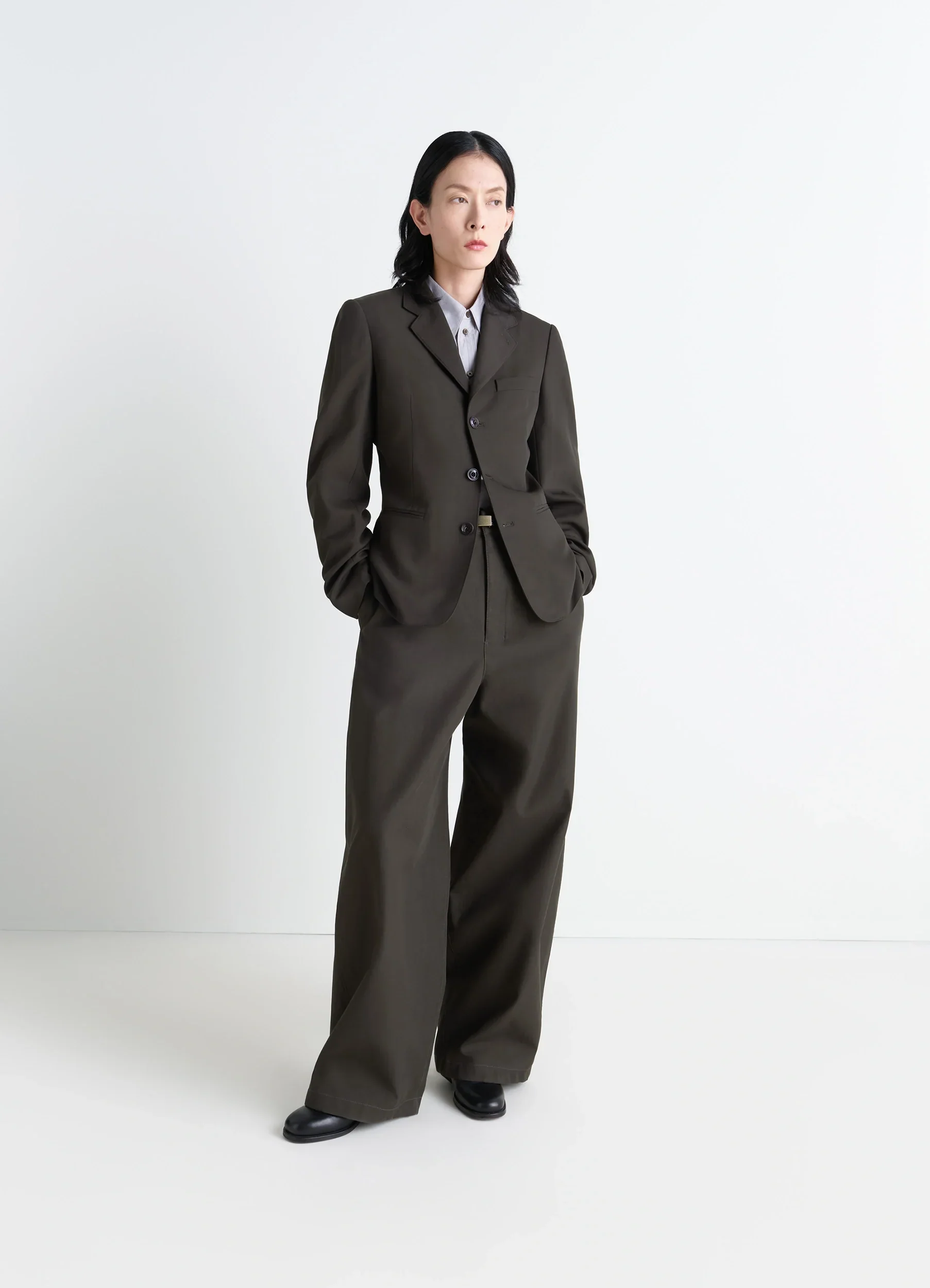 SINGLE-BREASTED FITTED TAILORED JACKET - Image 2