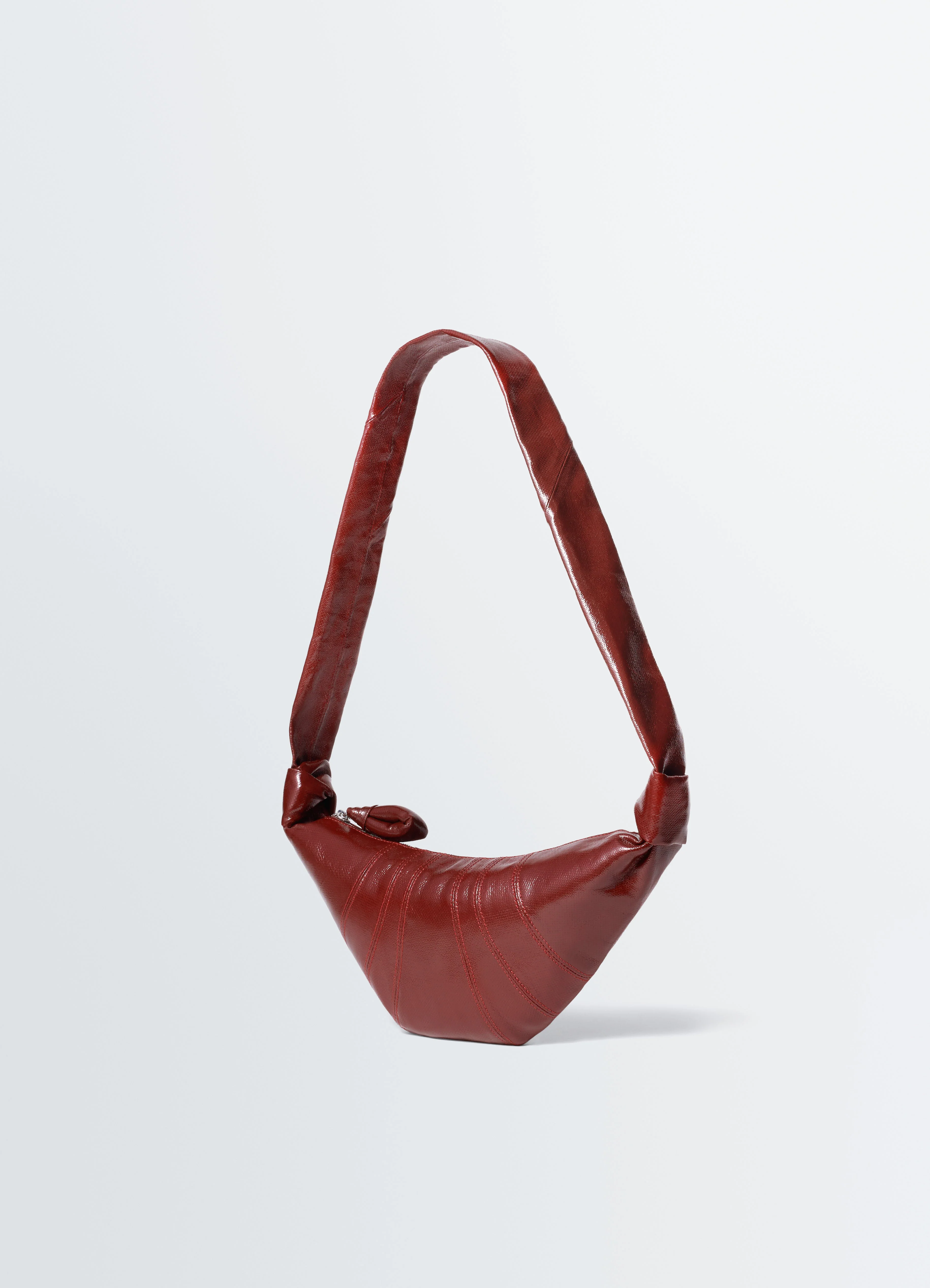 SMALL CROISSANT BAG IN COATED COTTON - Image 3