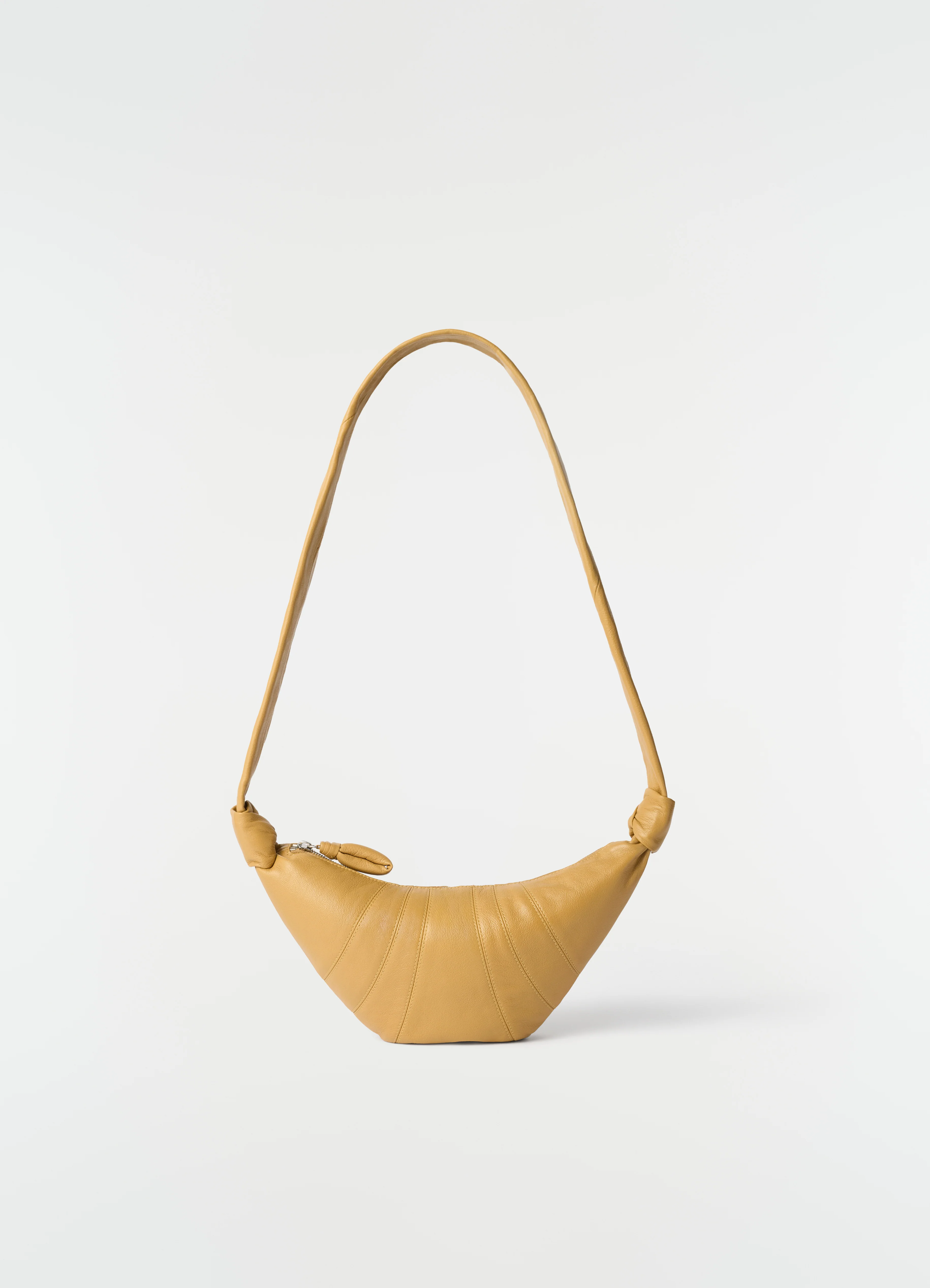 SMALL CROISSANT BAG IN GOAT LEATHER