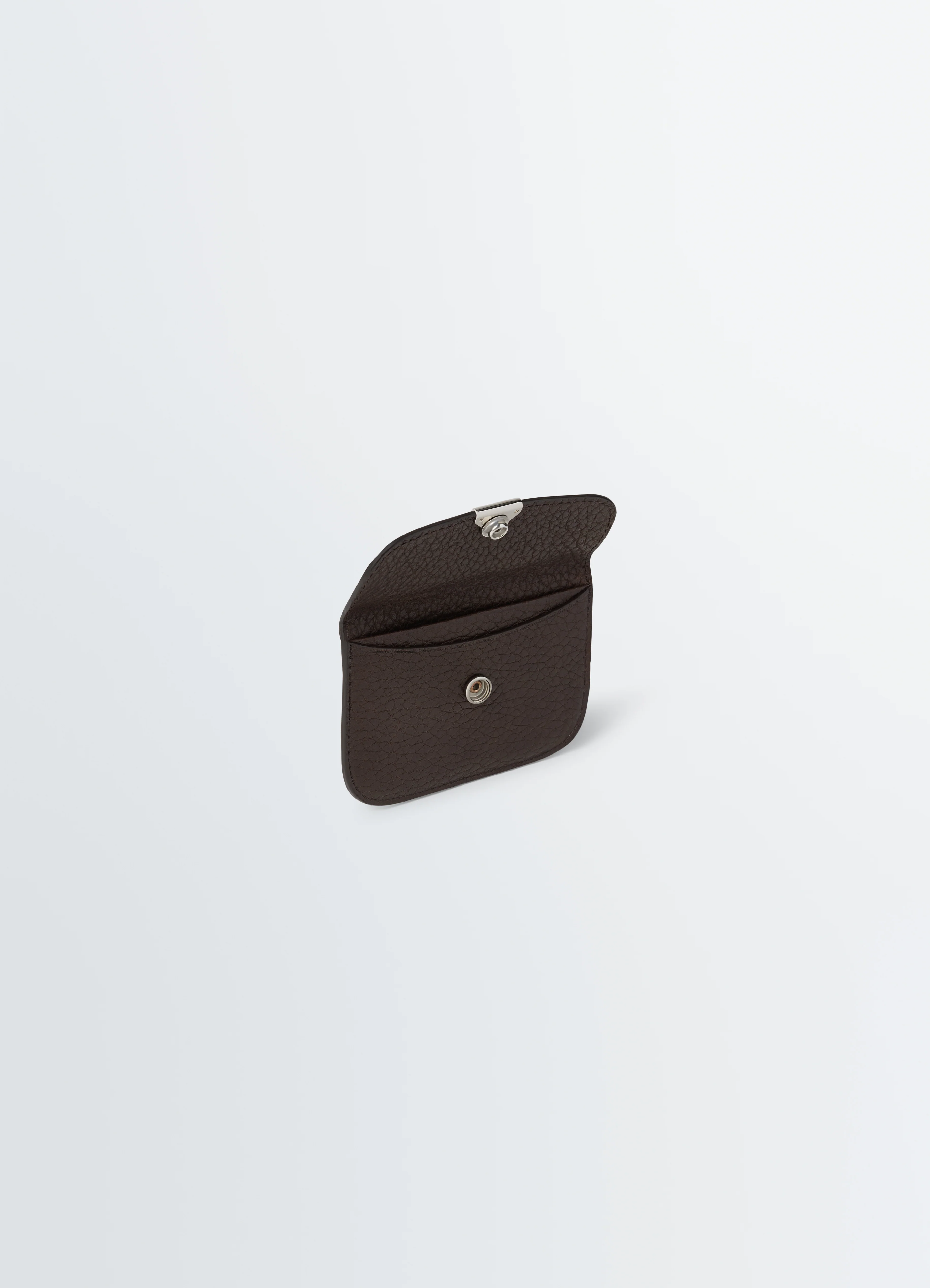 SOFT TAB CARD HOLDER IN LEATHER - Image 2