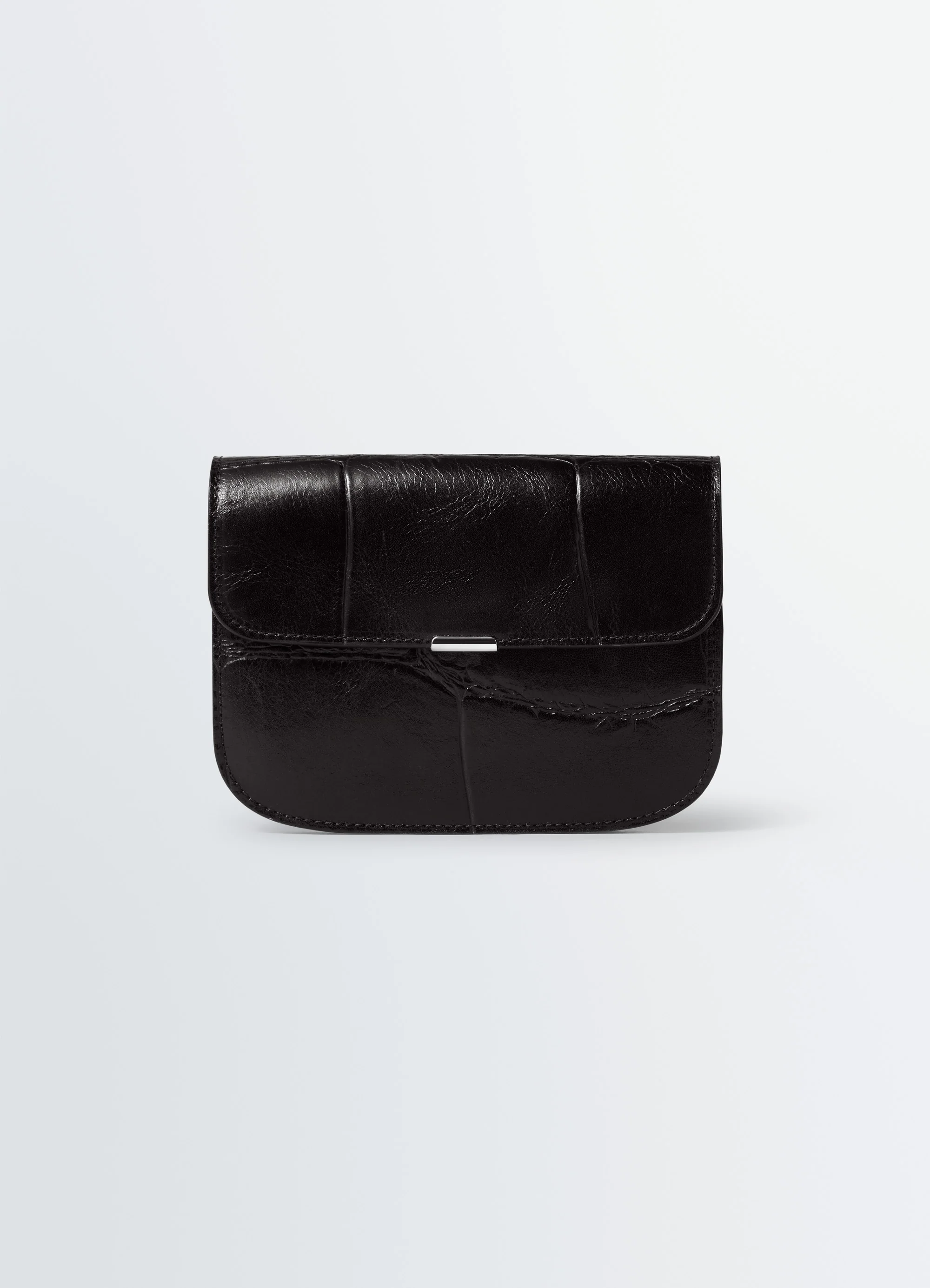 SOFT TAB WALLET IN LEATHER