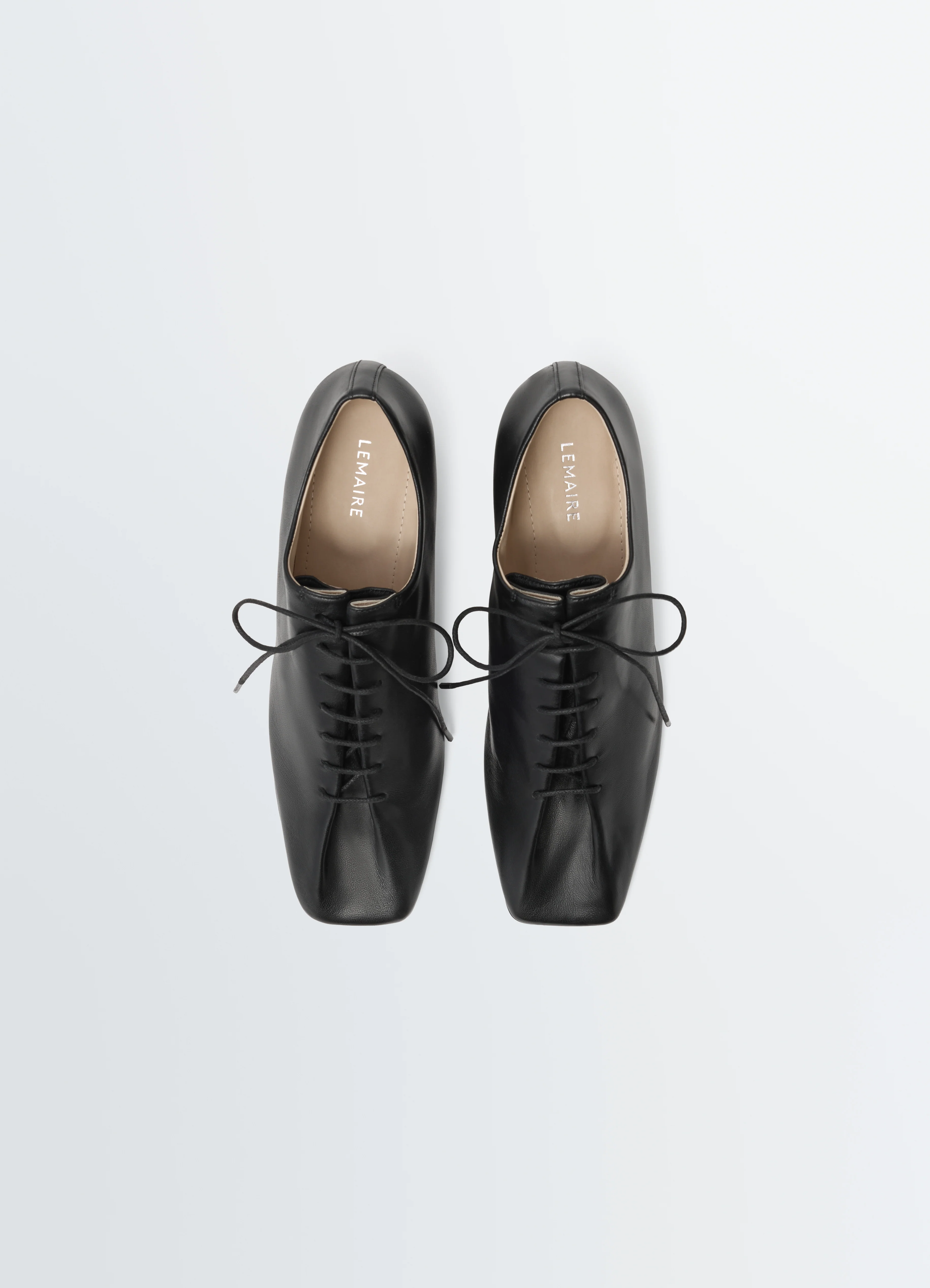 SOURIS CLASSIC DERBIES 55MM HEEL IN LEATHER - Image 5