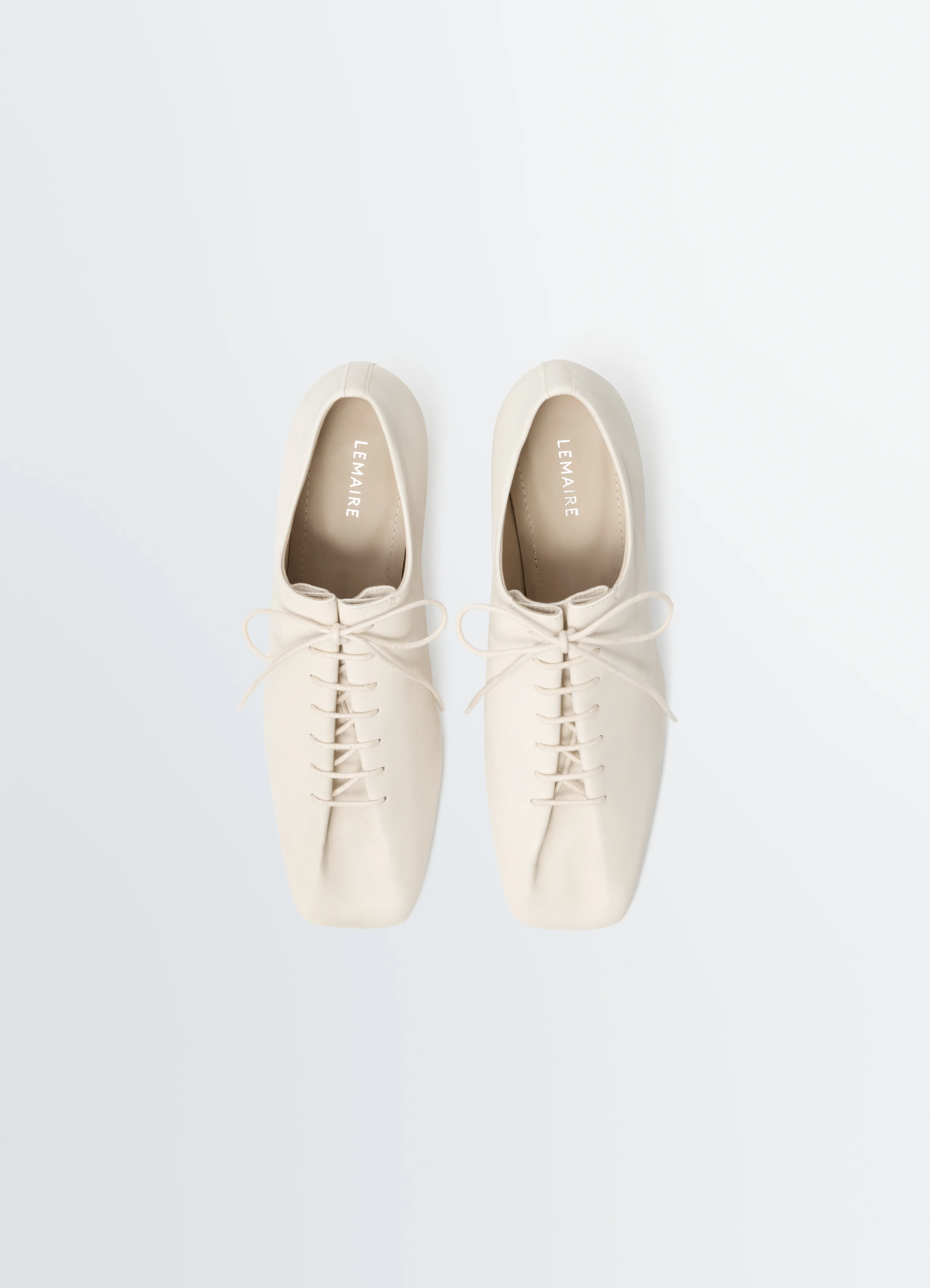 SOURIS CLASSIC DERBIES 55MM HEEL IN LEATHER - Image 5