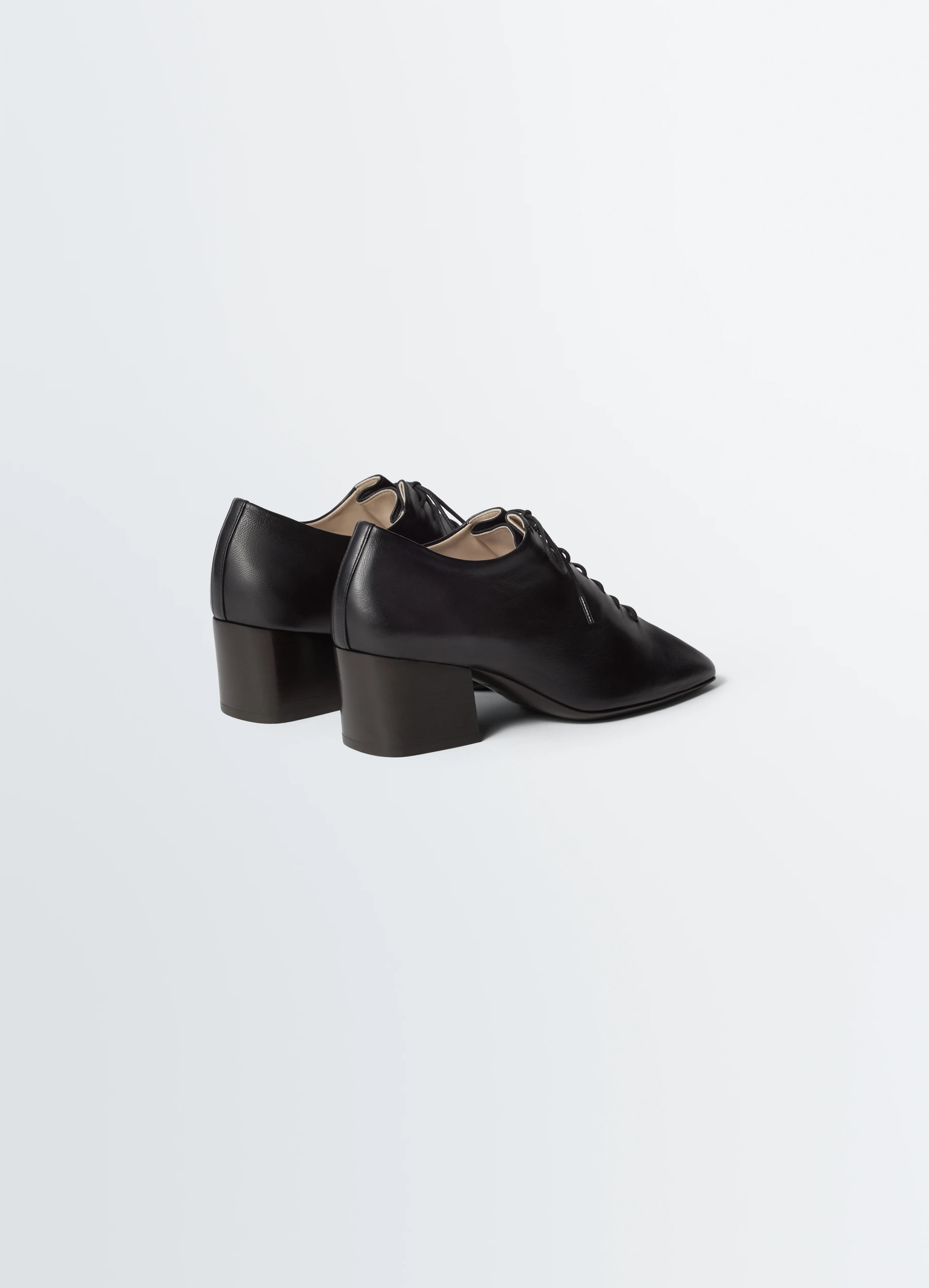 SOURIS FLAT CLASSIC DERBIES IN LEATHER - Image 4