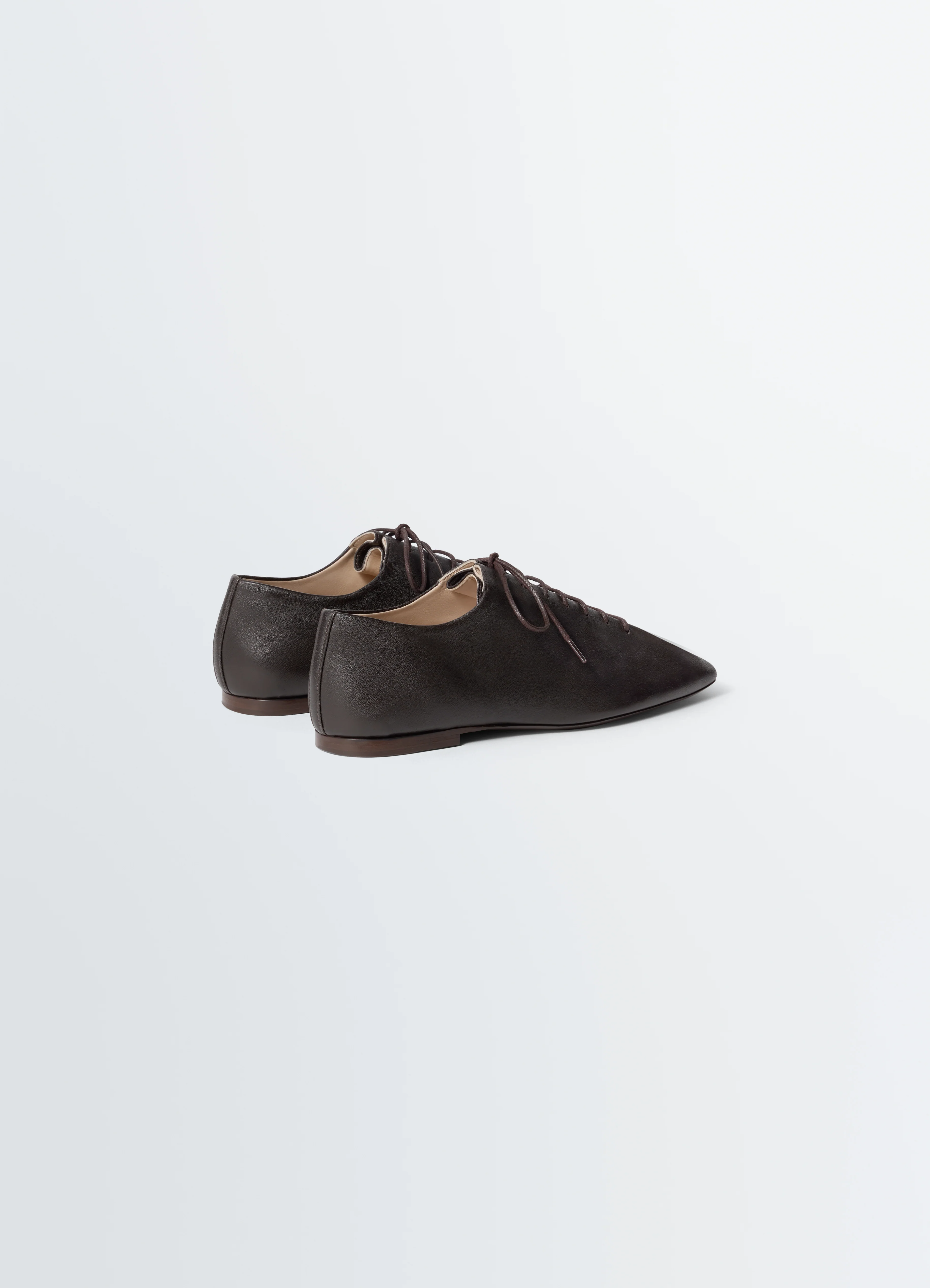 SOURIS FLAT CLASSIC DERBIES IN LEATHER - Image 4