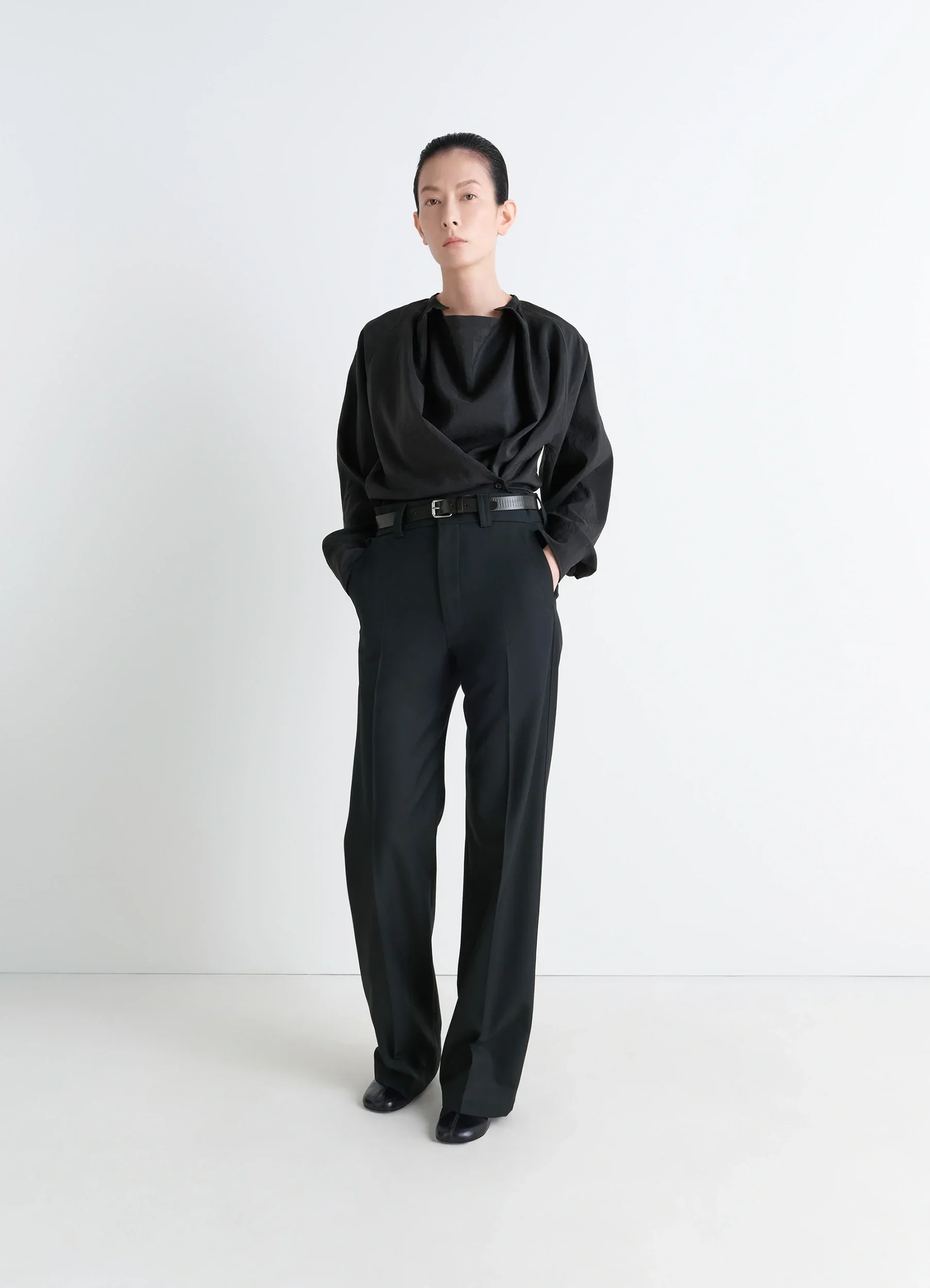 STRAIGHT TAILORED PANTS