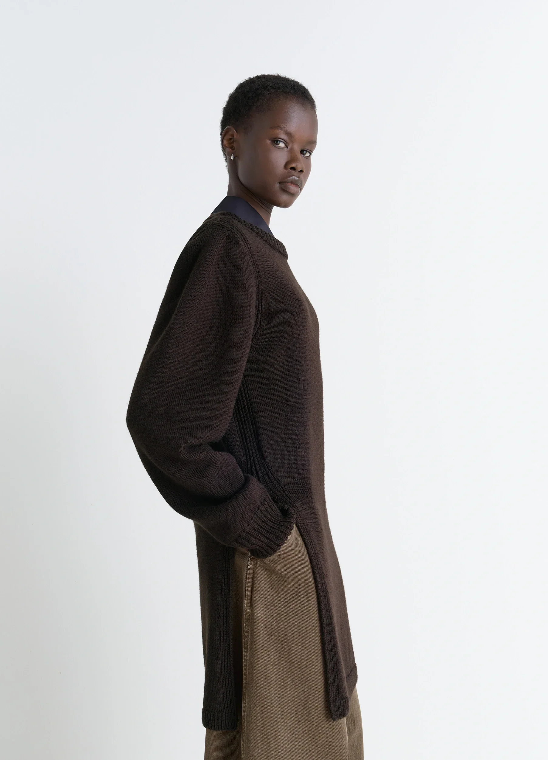 SWEATER WITH SLITS - Image 3