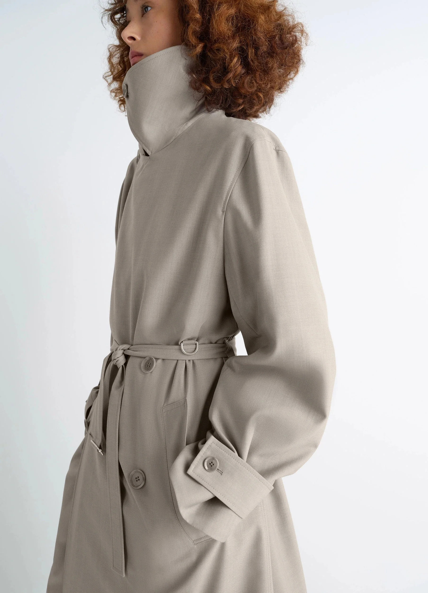 TRENCH COAT WITH DETACHABLE LINING - Image 3