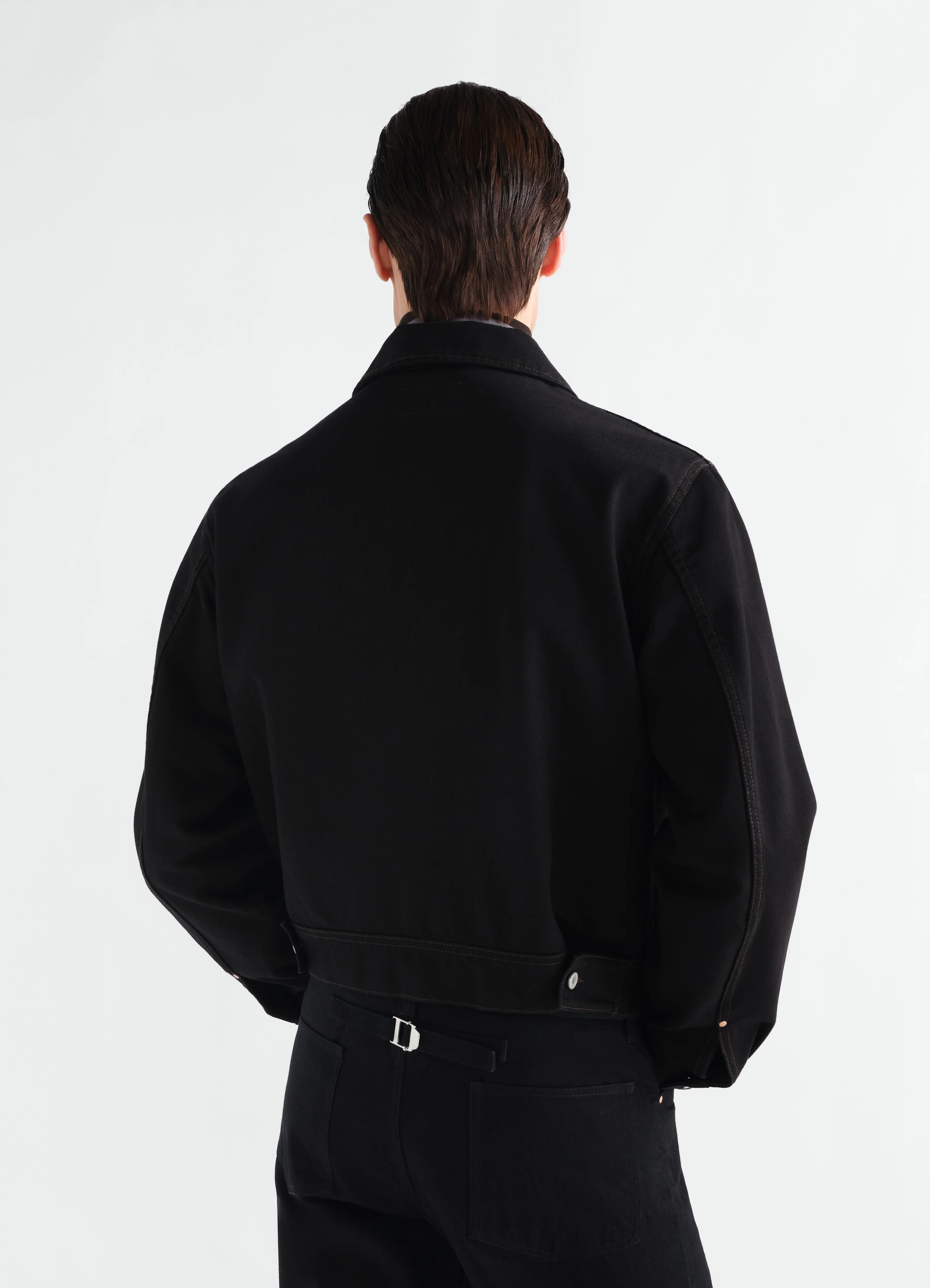 TRUCKER JACKET IN DENIM - Image 4