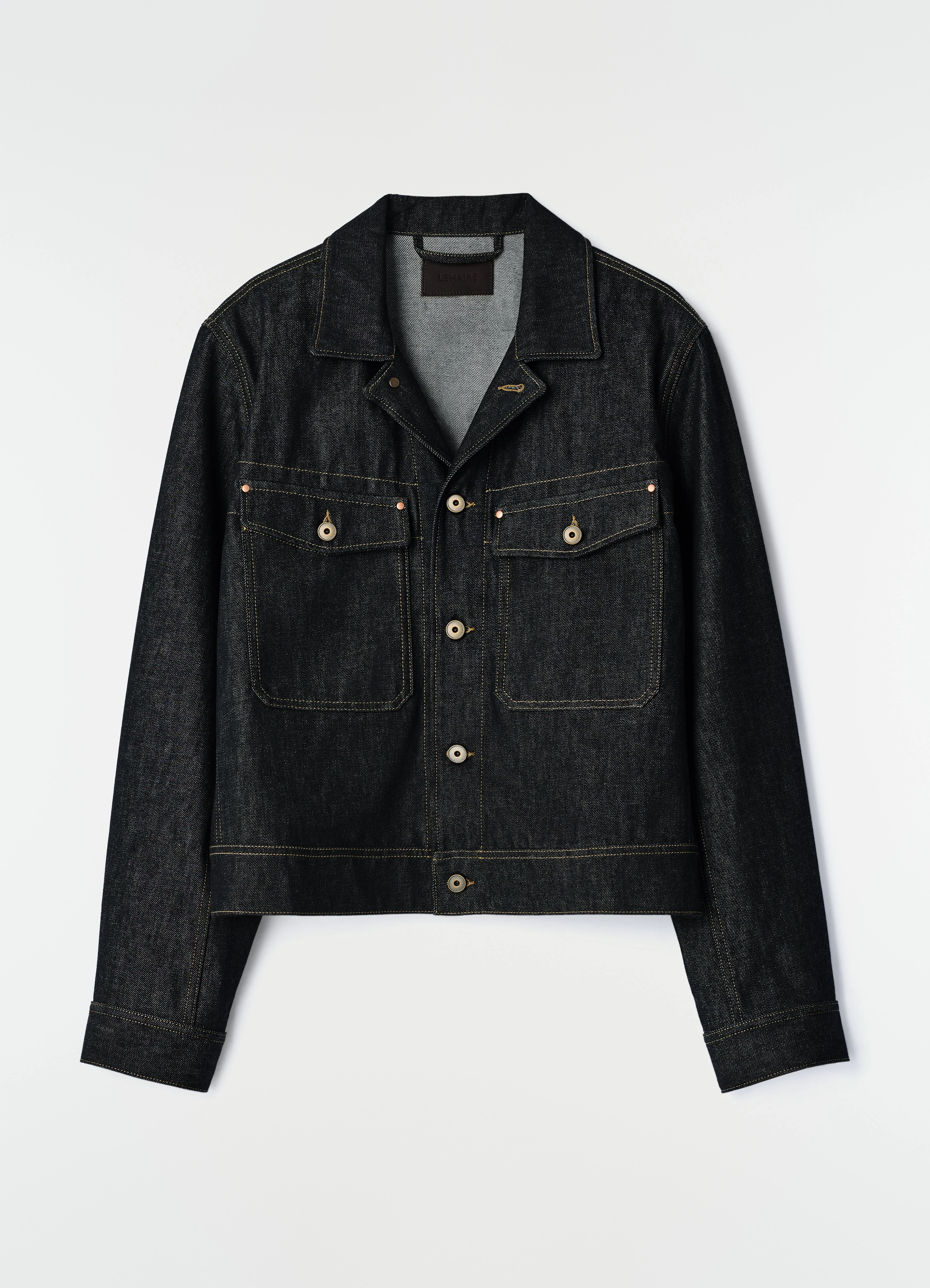 TRUCKER JACKET IN SLATE DENIM - Image 6