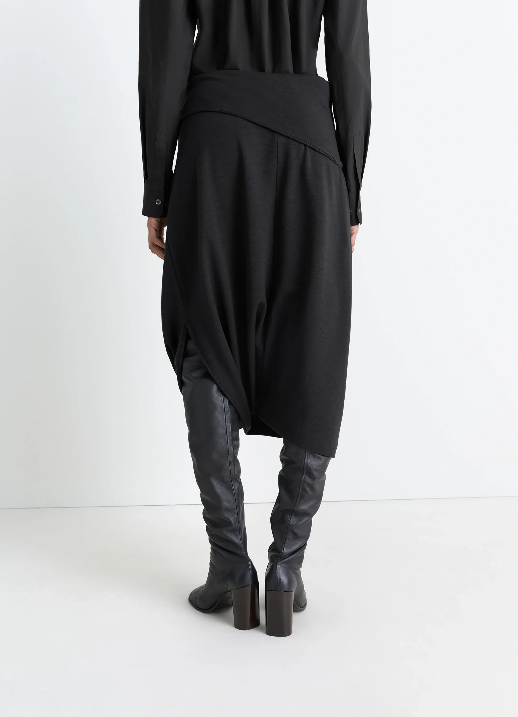 TWISTED HEM SKIRT - Image 4