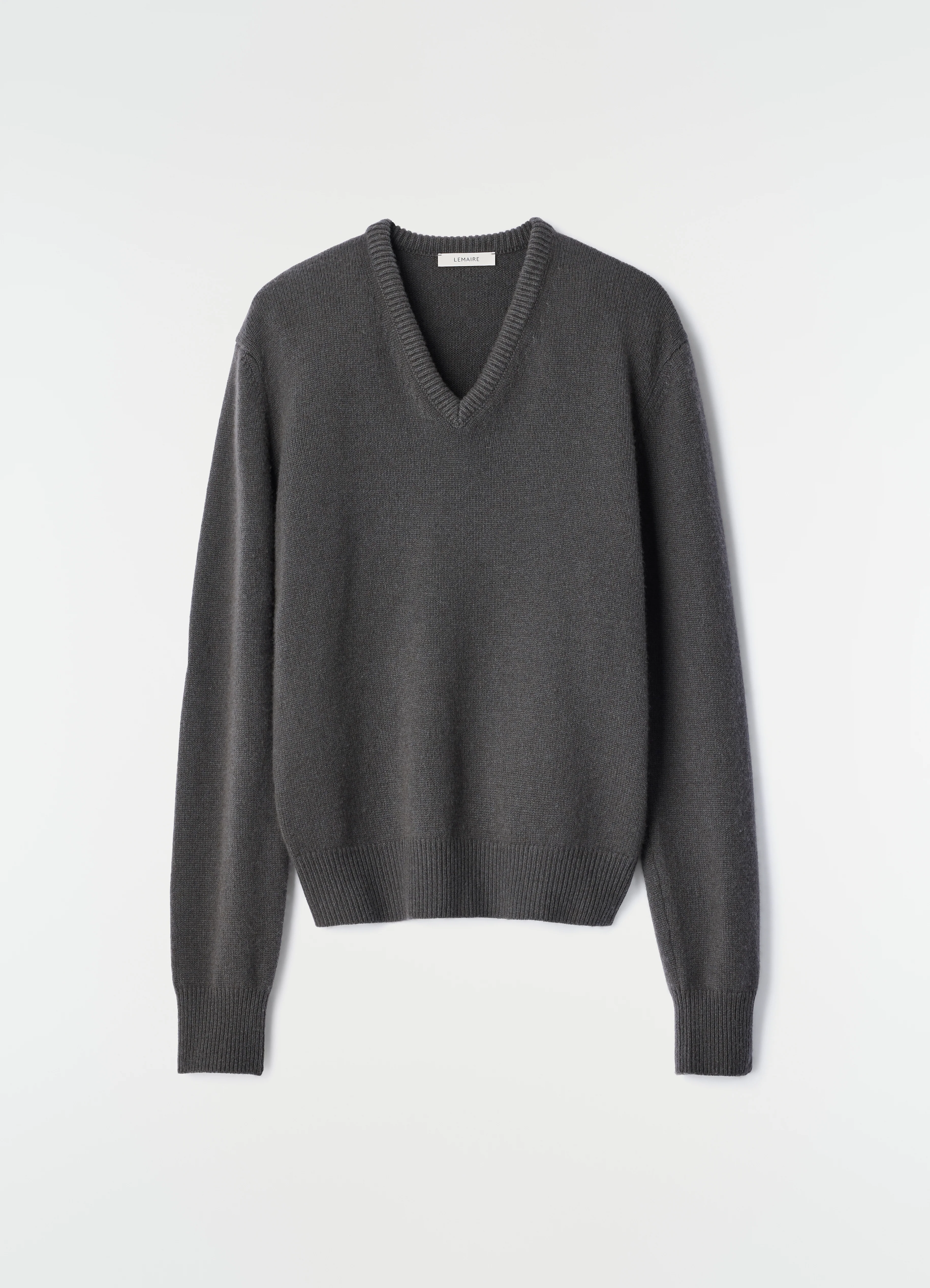 V-NECK SWEATER IN CASHMERE - Image 7