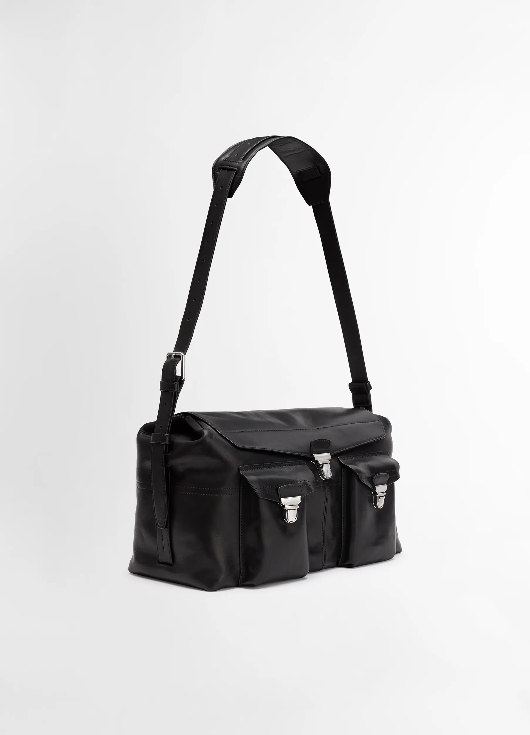 WEEK-END GEAR BAG IN LEATHER - Image 4